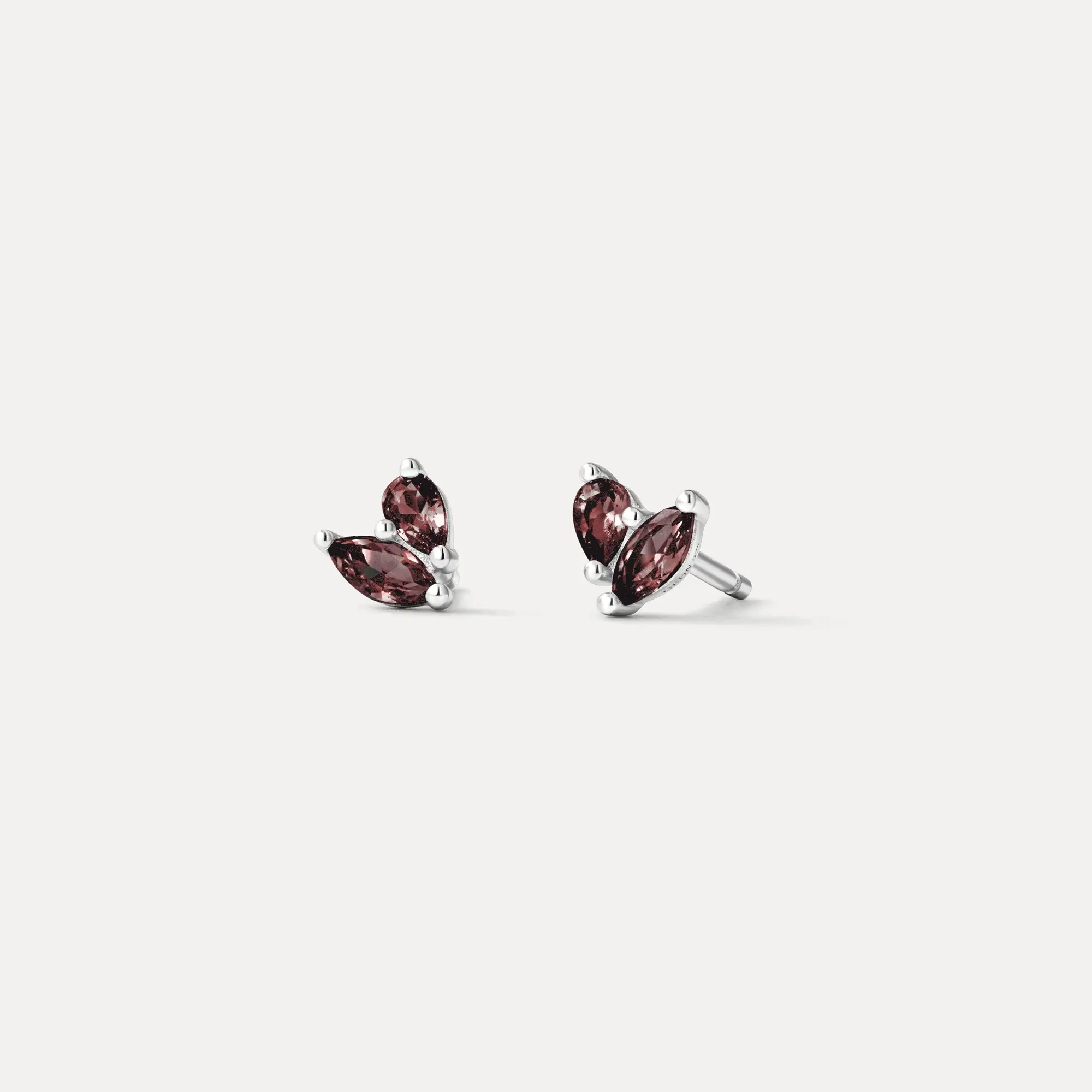 Aura Birthstone Duo Studs - Image 2