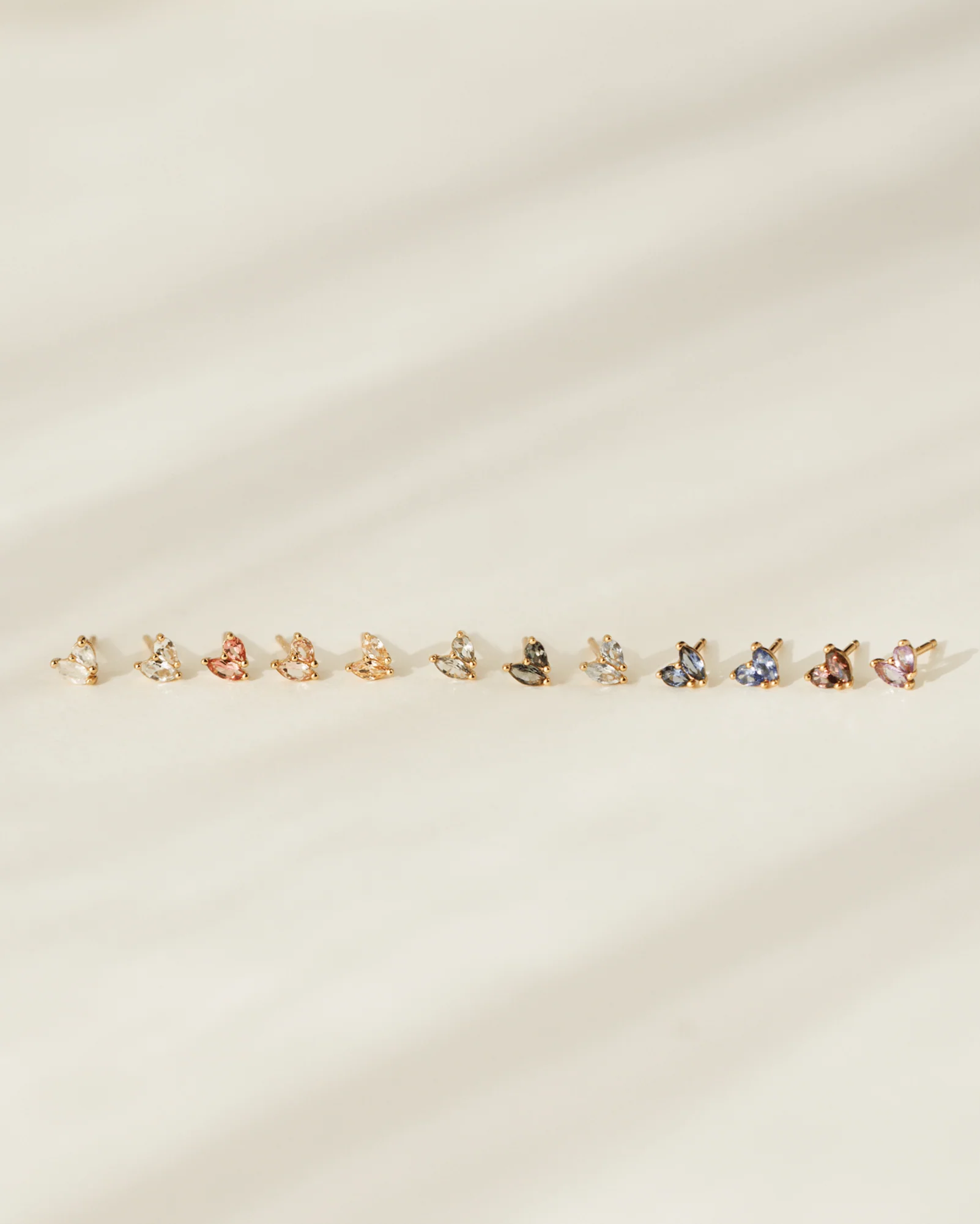 Aura Birthstone Duo Studs - Image 4