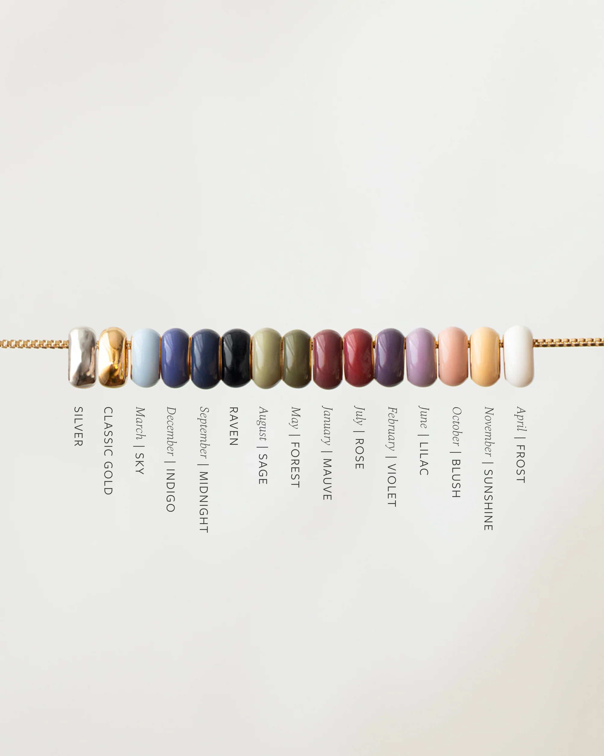 Aura Enamel Bead Necklace - Image 4