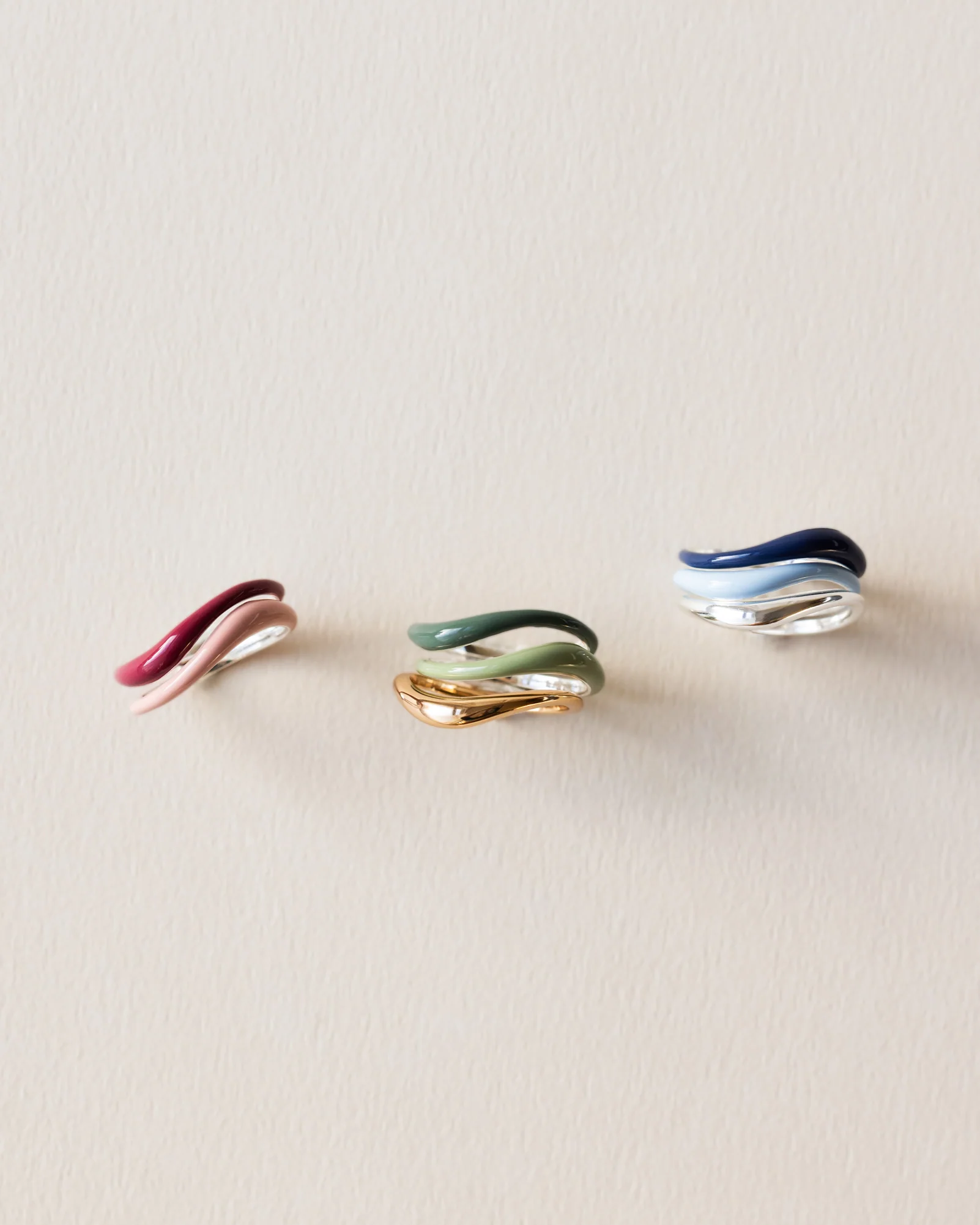 Aura Enamel Flow Ring - Image 3
