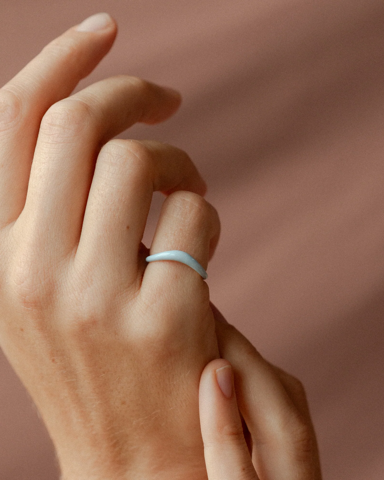 Aura Enamel Flow Ring - Image 6