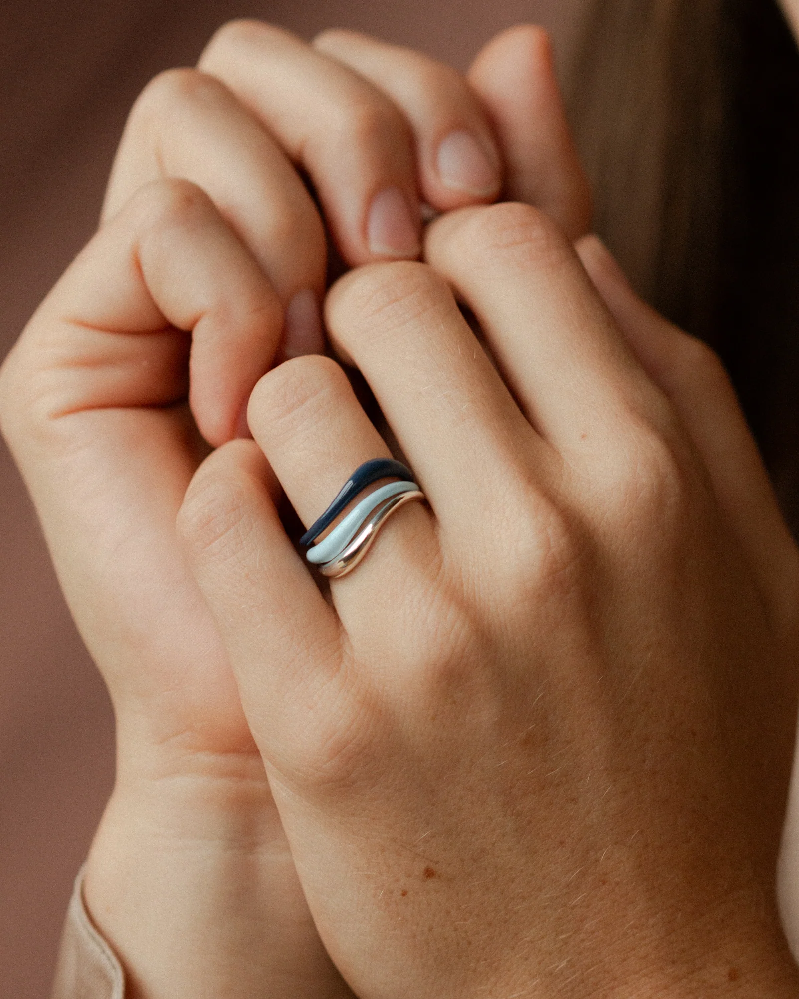 Aura Enamel Flow Ring - Image 9