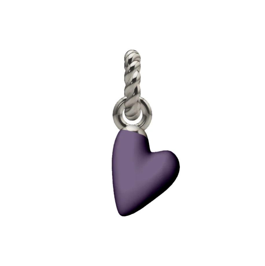 Aura Enamel Heart Charm - Image 22