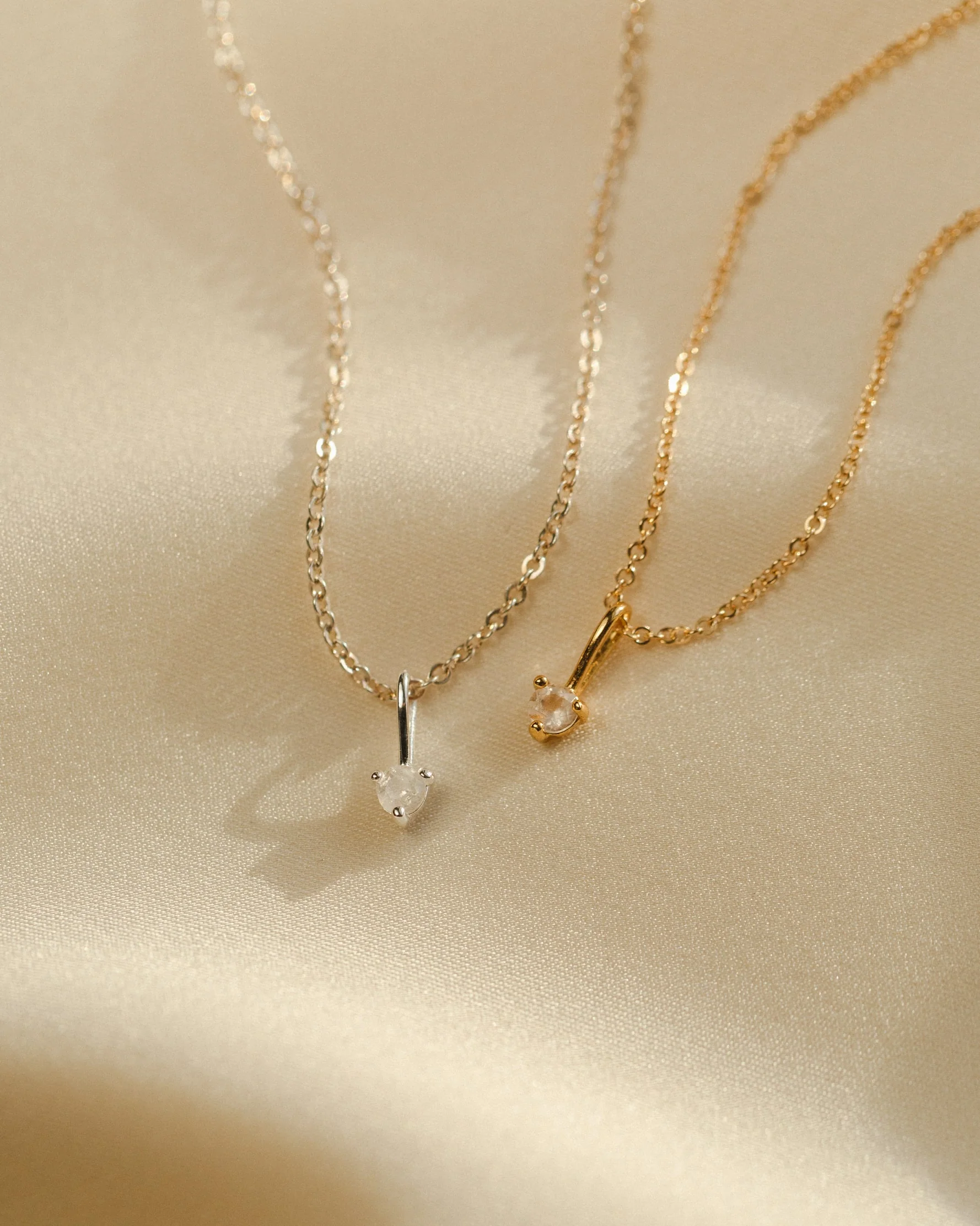Aura Birthstone Charm Necklace - Image 4