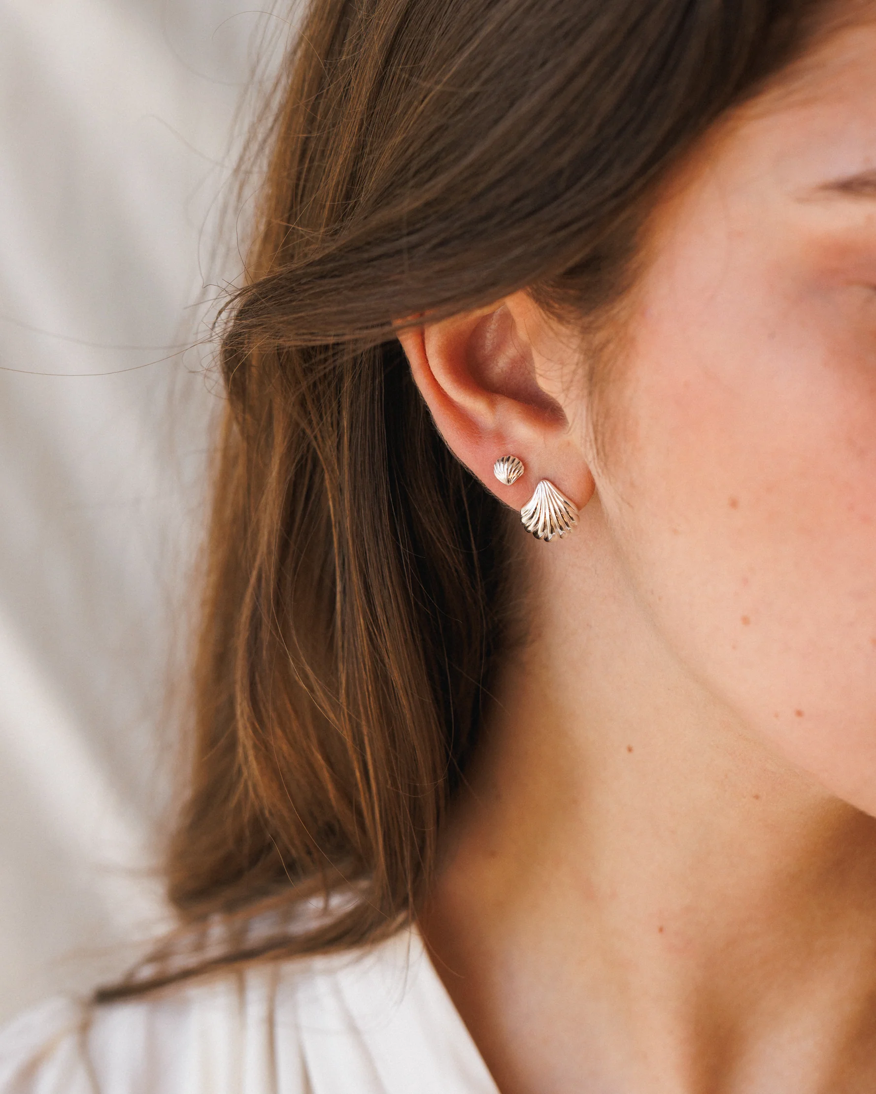 Baby Seashell Studs - Image 7