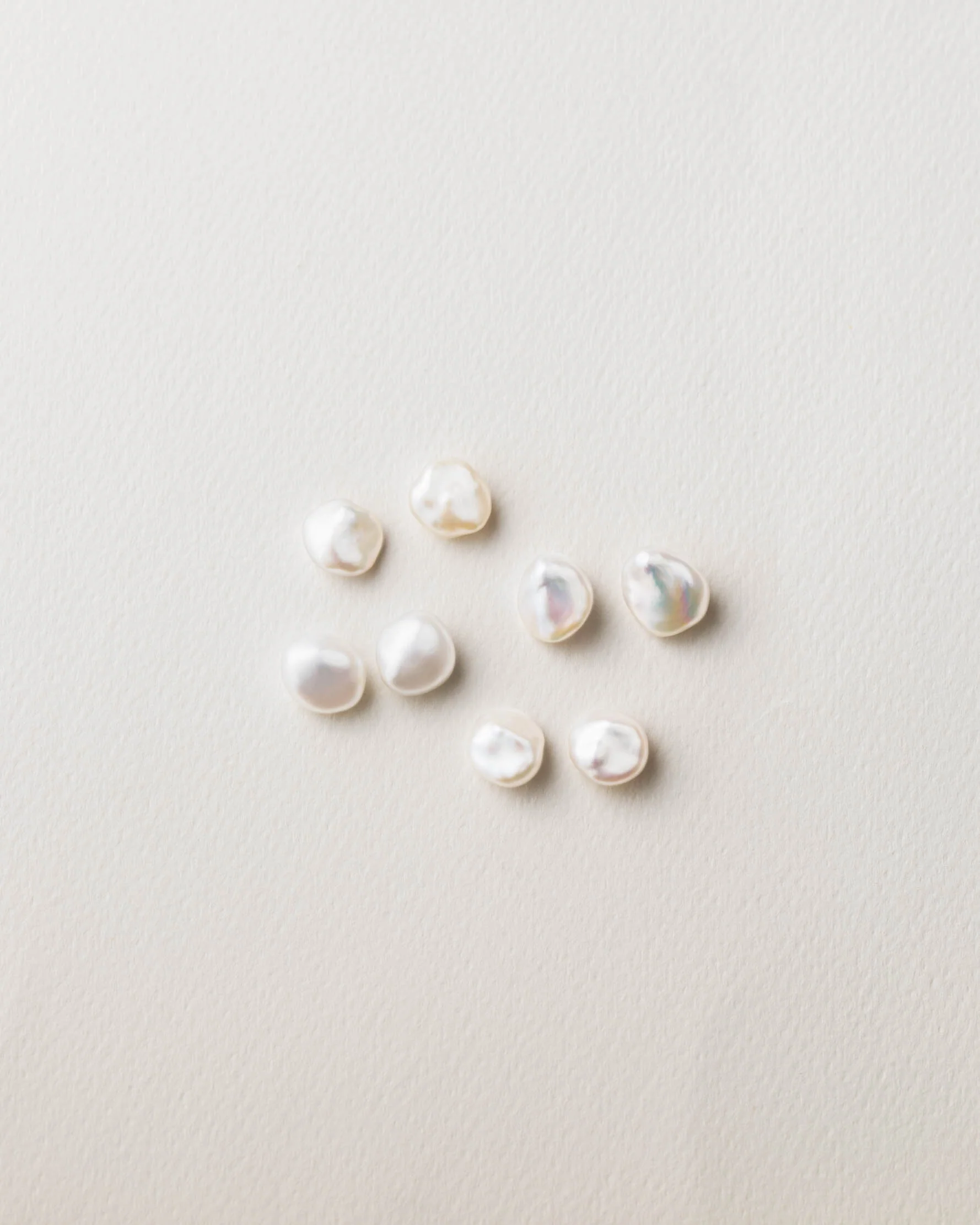 Baroque Pearl Studs - Image 5