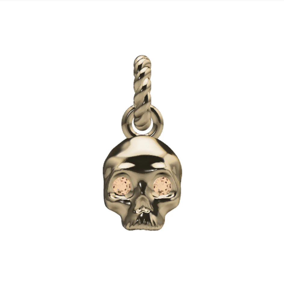 Bejeweled Skull Charm - Image 9