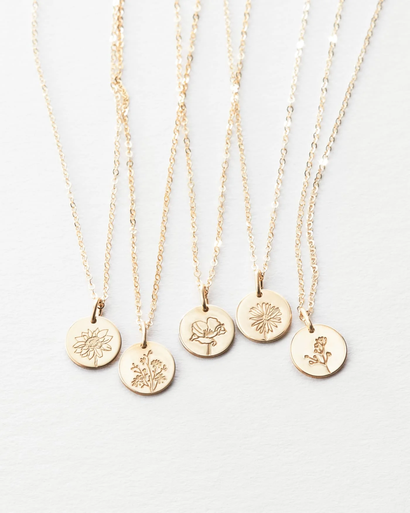 Birth Flower Necklace - Image 8