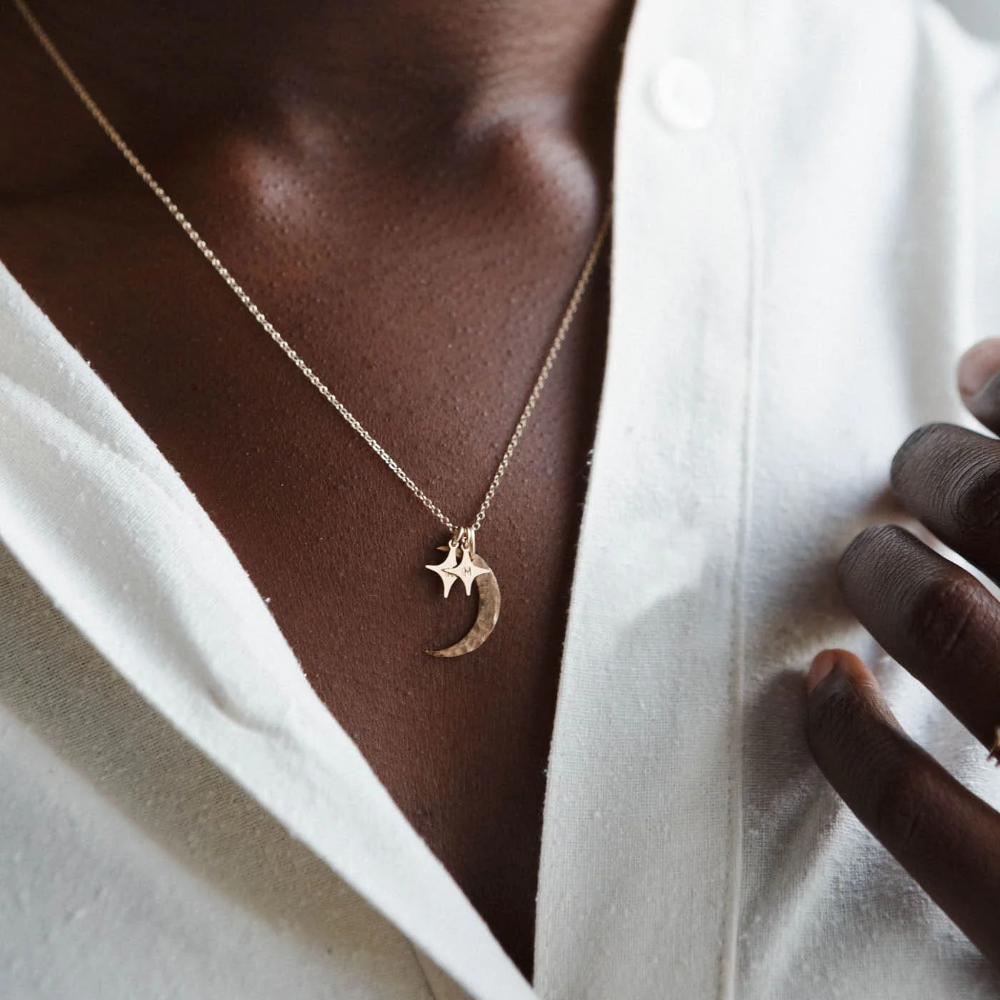 Moon & Stars Necklace - Image 5