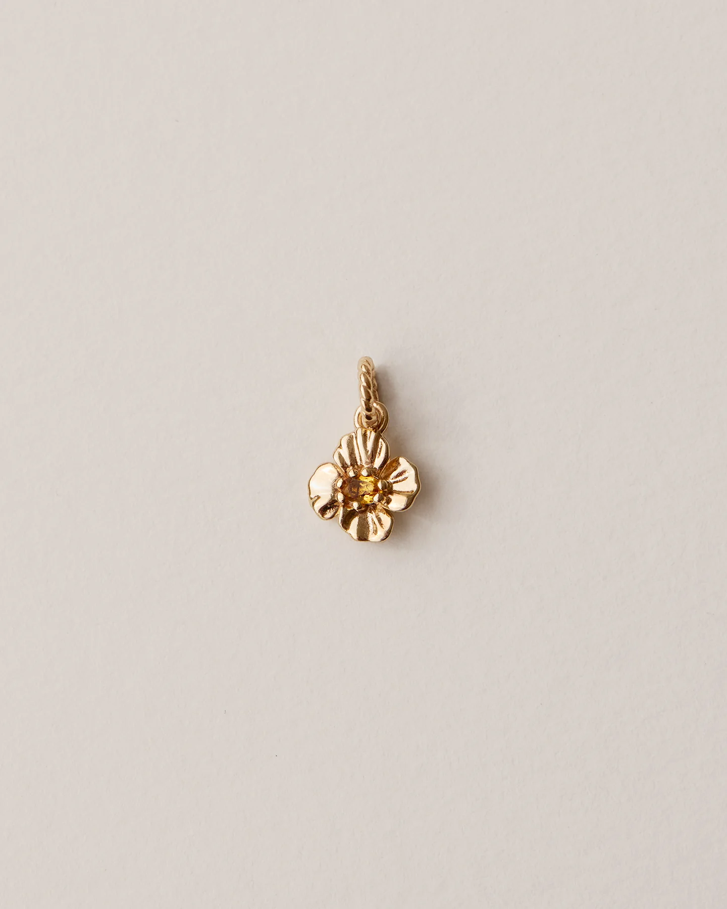 California Poppy Charm
