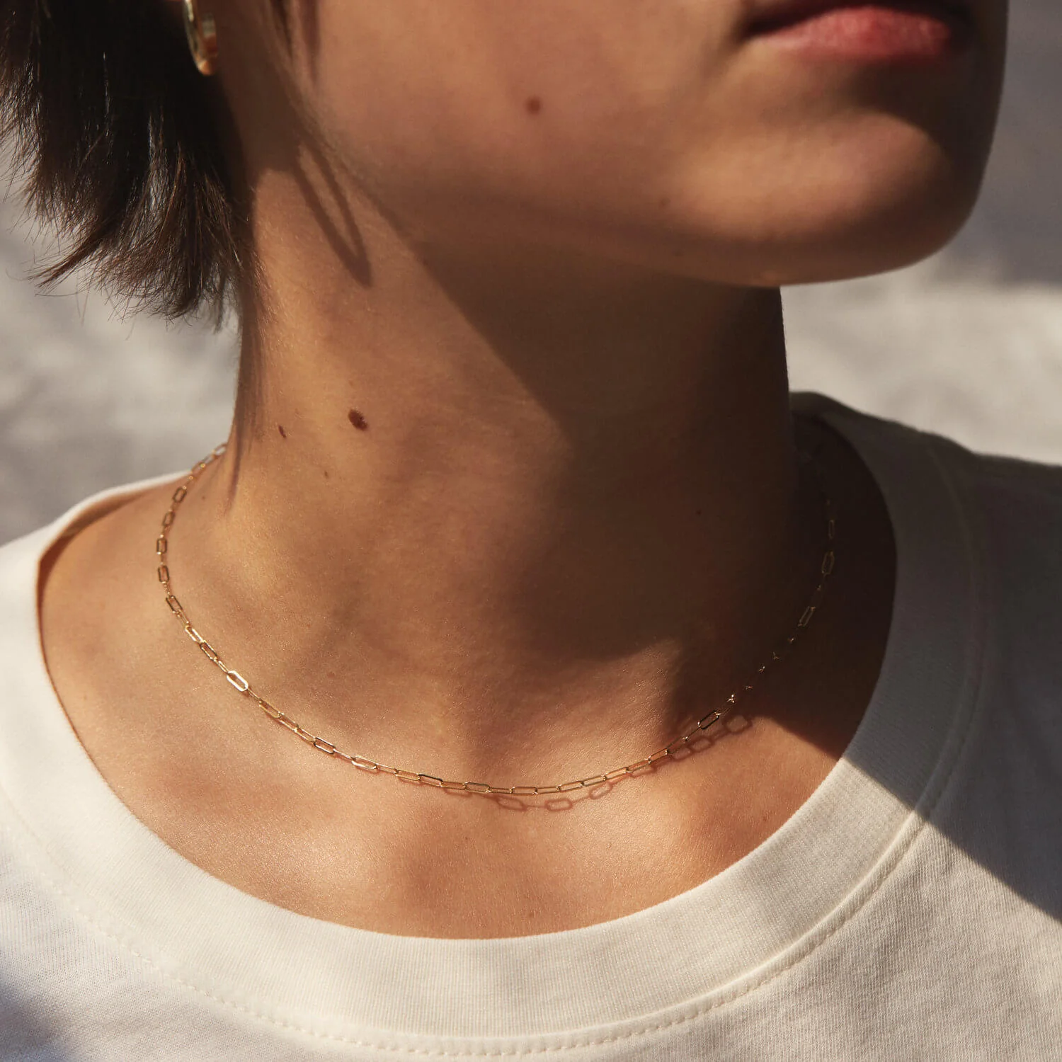 Dainty Paperclip Chain - Image 4