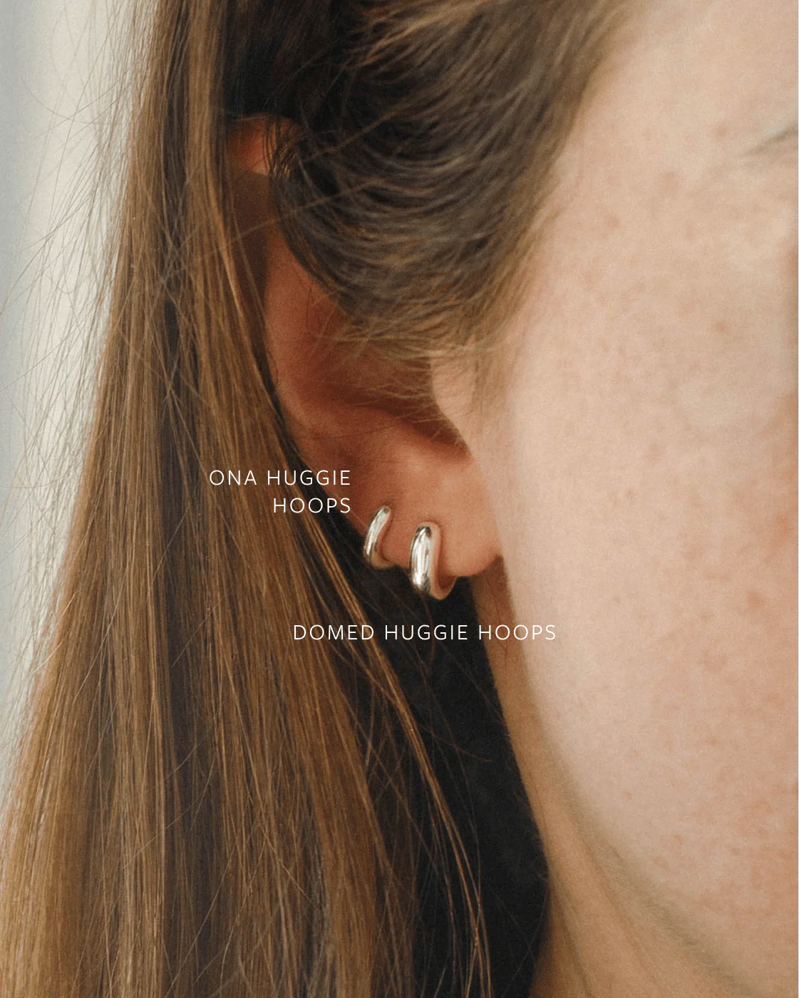 Domed Huggie Hoops - Image 5
