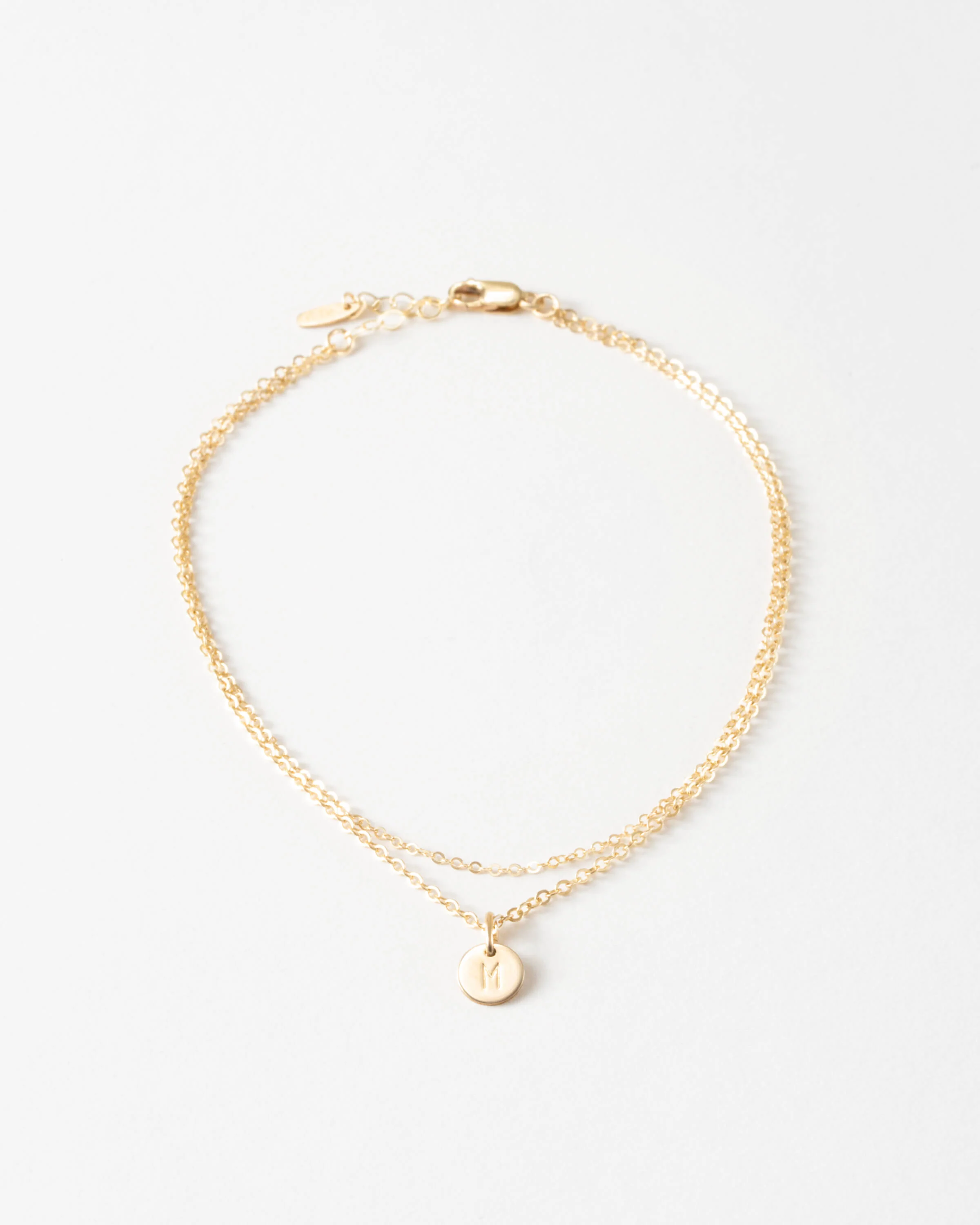 Double Cable Chain Anklet - Image 4