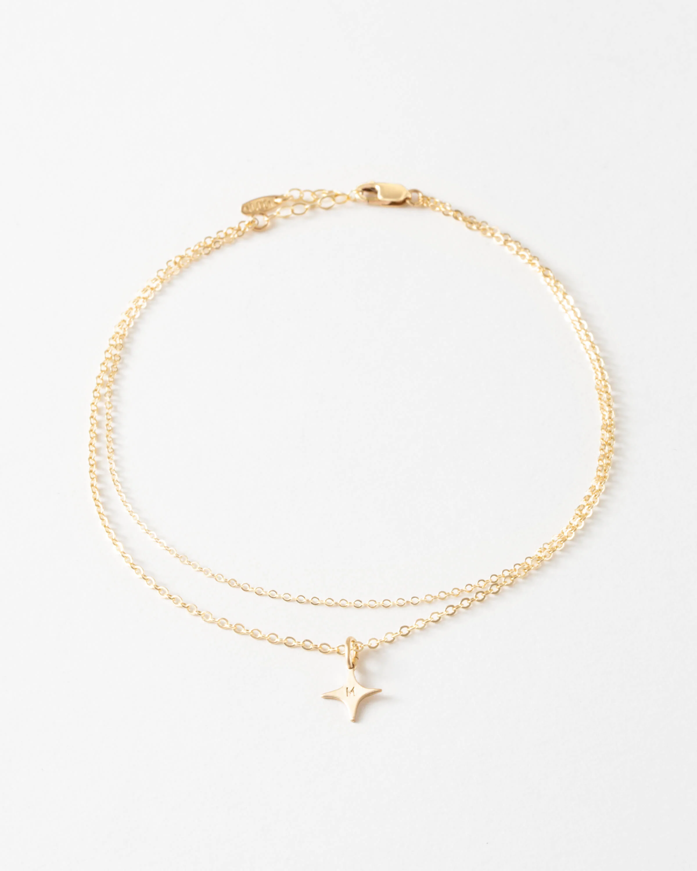 Double Cable Chain Anklet - Image 7