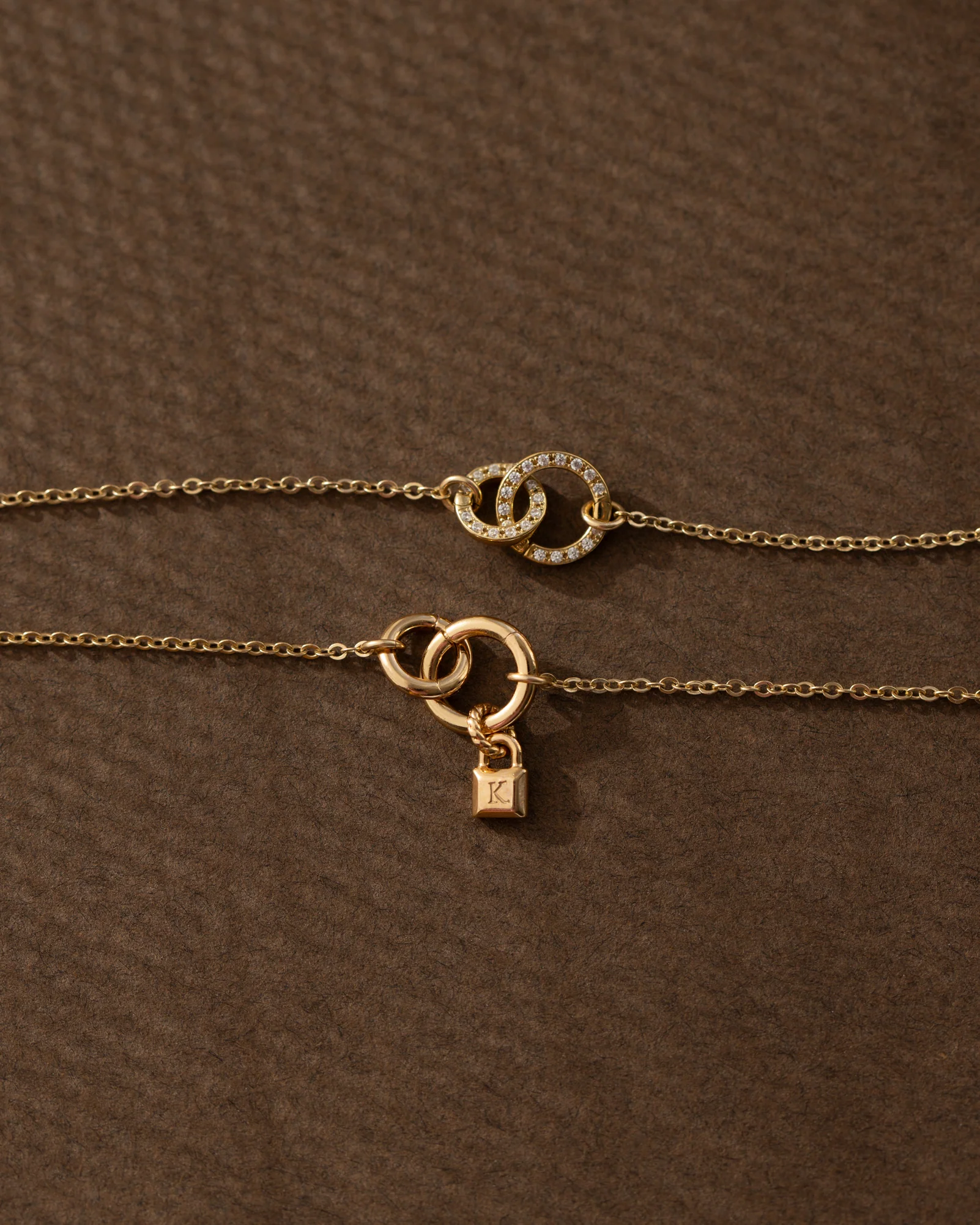 Duo Charm Holder Necklace - Image 5