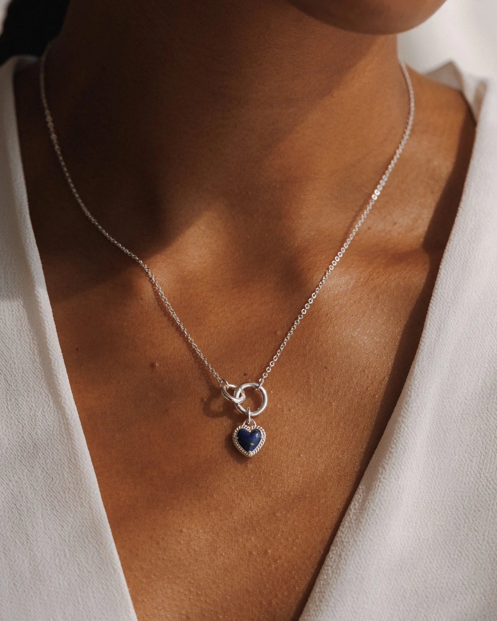 Duo Charm Holder Necklace - Image 6