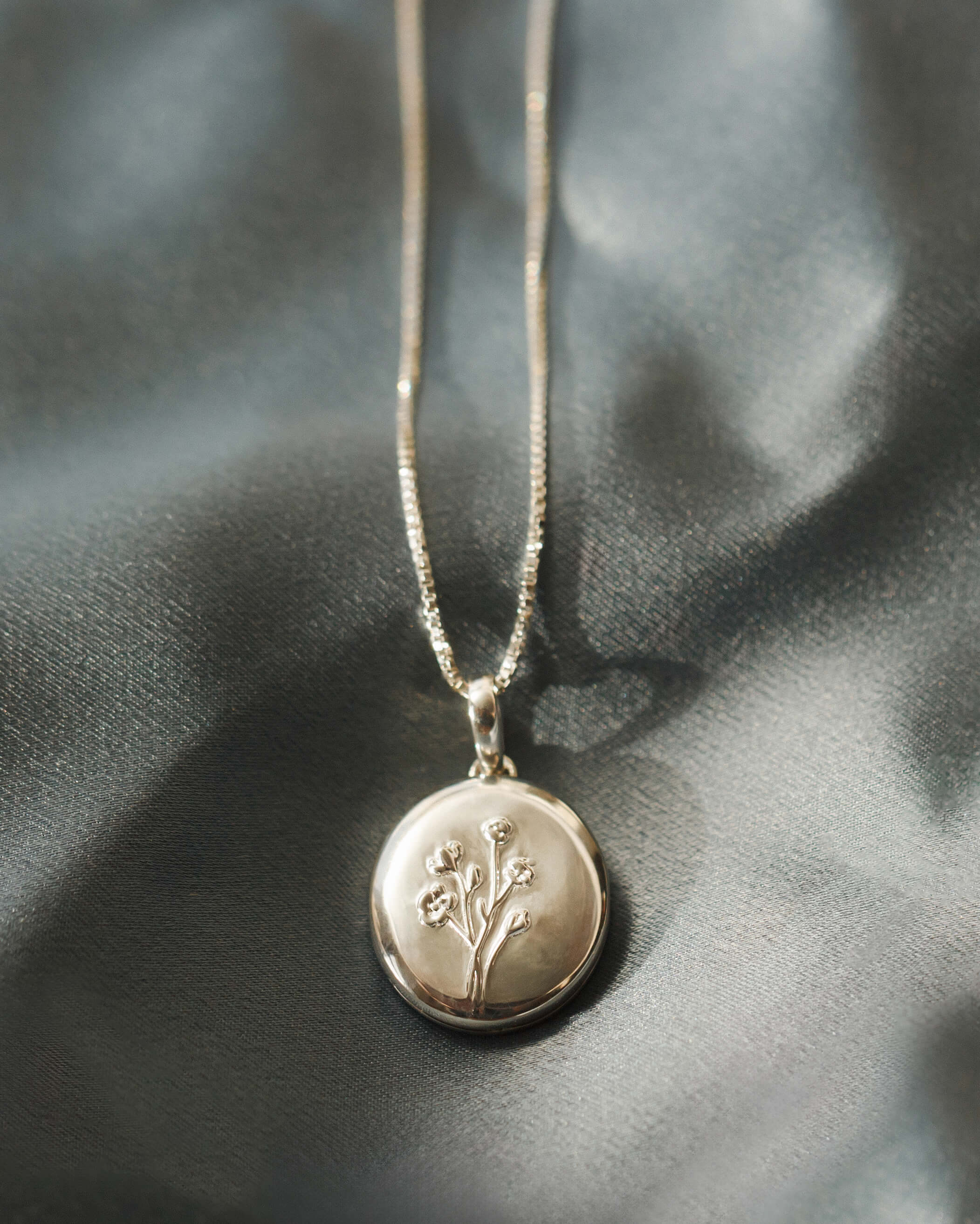 Floral Locket Necklace - Image 10