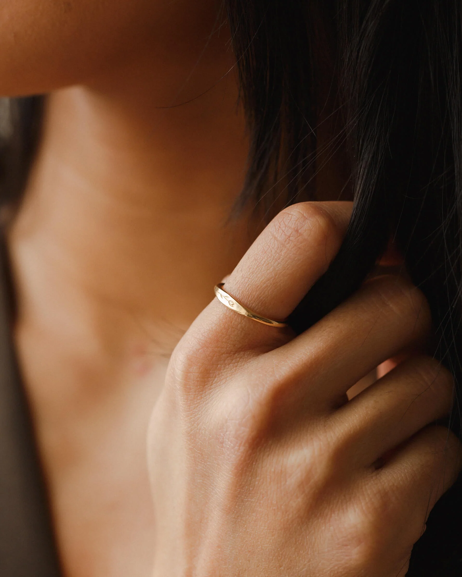 Floral Slim Signet - Image 3