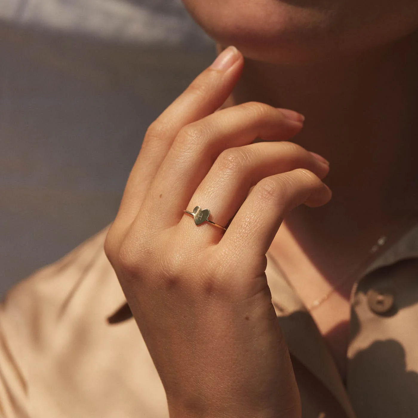 Frankie Heart Ring - Image 7