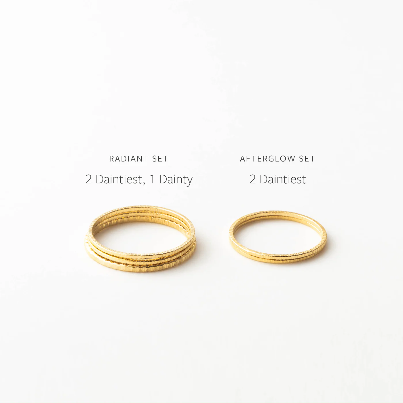 Golden Hour Stacking Rings - Image 5