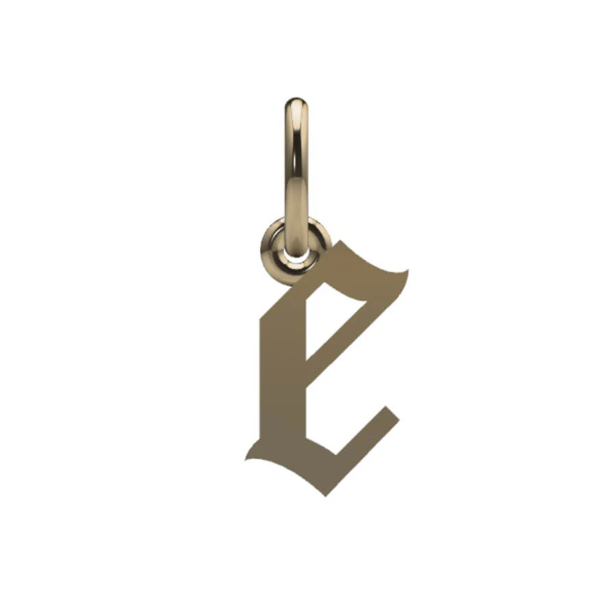 Gothic Initial Pendant - Image 15
