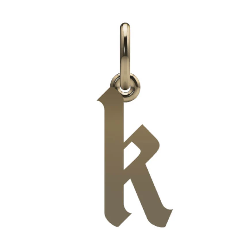 Gothic Initial Pendant - Image 21