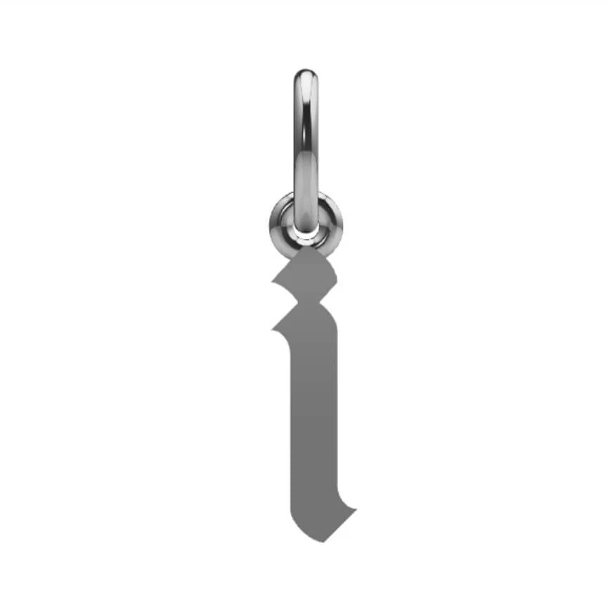 Gothic Initial Pendant - Image 45