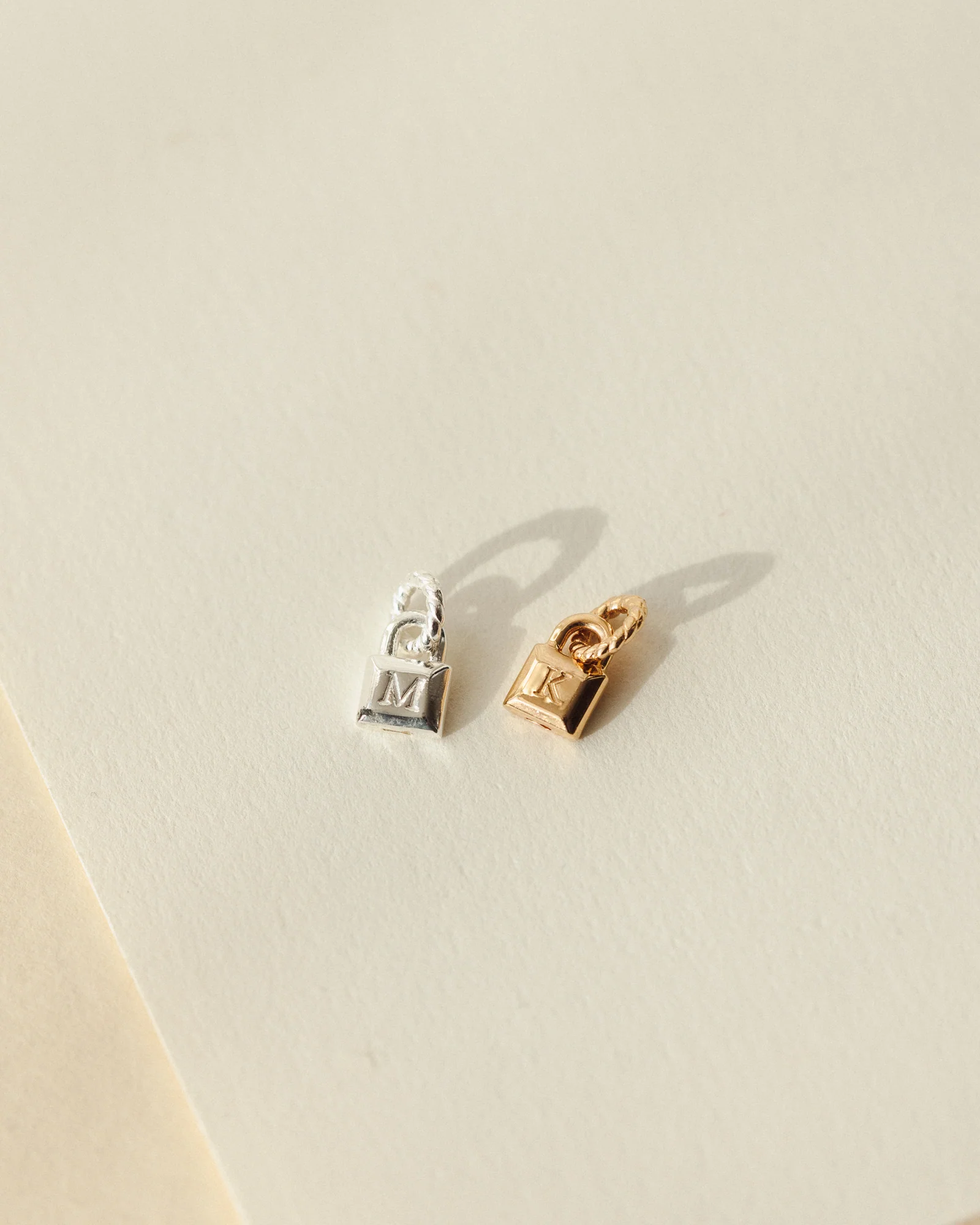 Initial Padlock Charm - Image 4