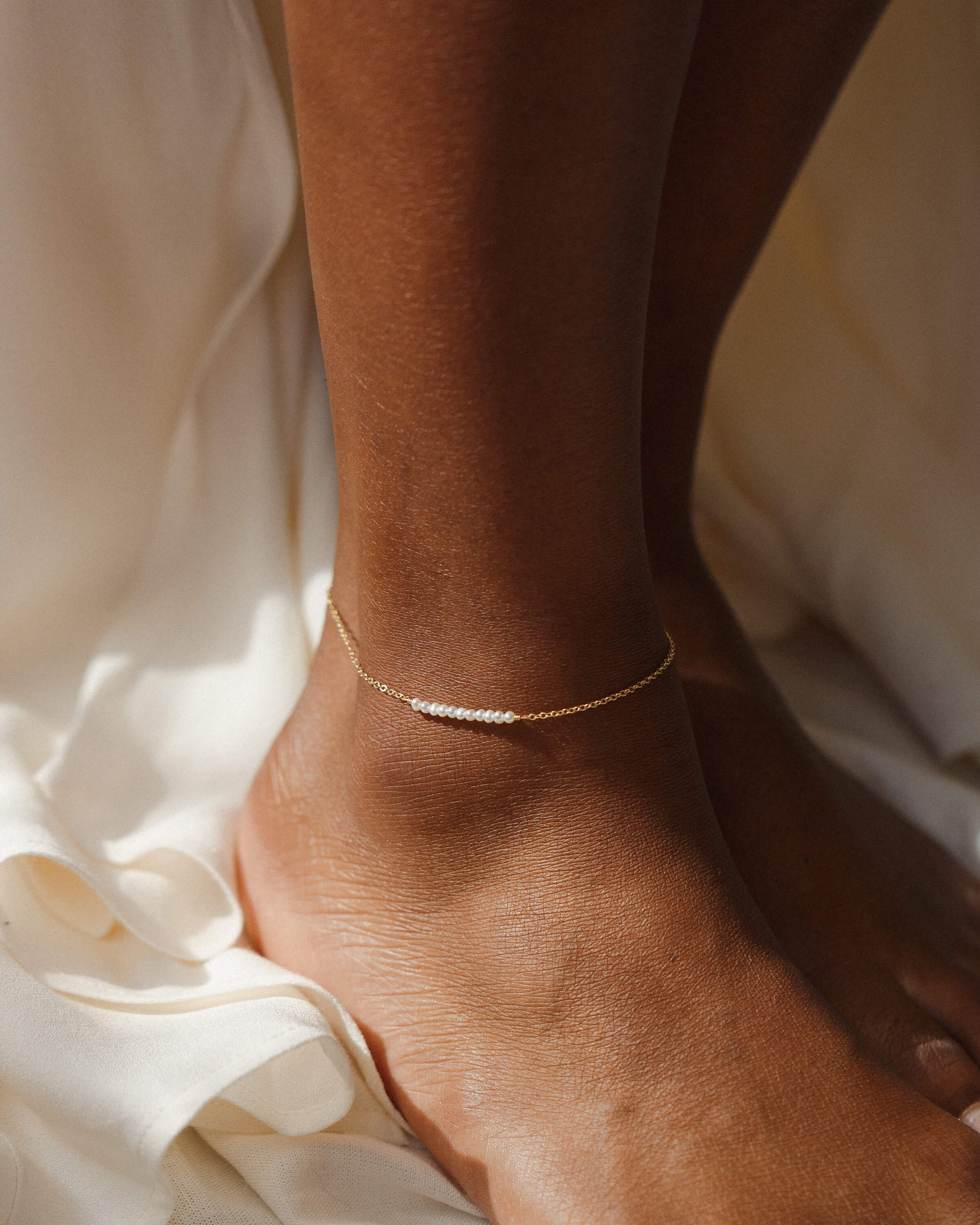 Maia Gemstone Anklet - Image 3