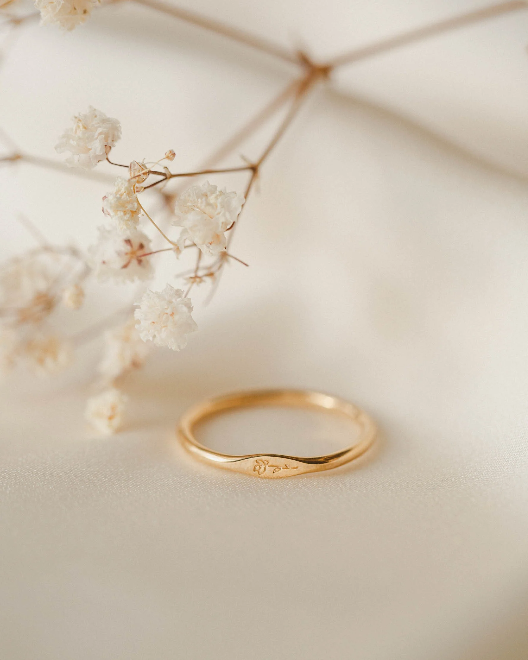 Micro Signet Ring Duo Set - Image 5