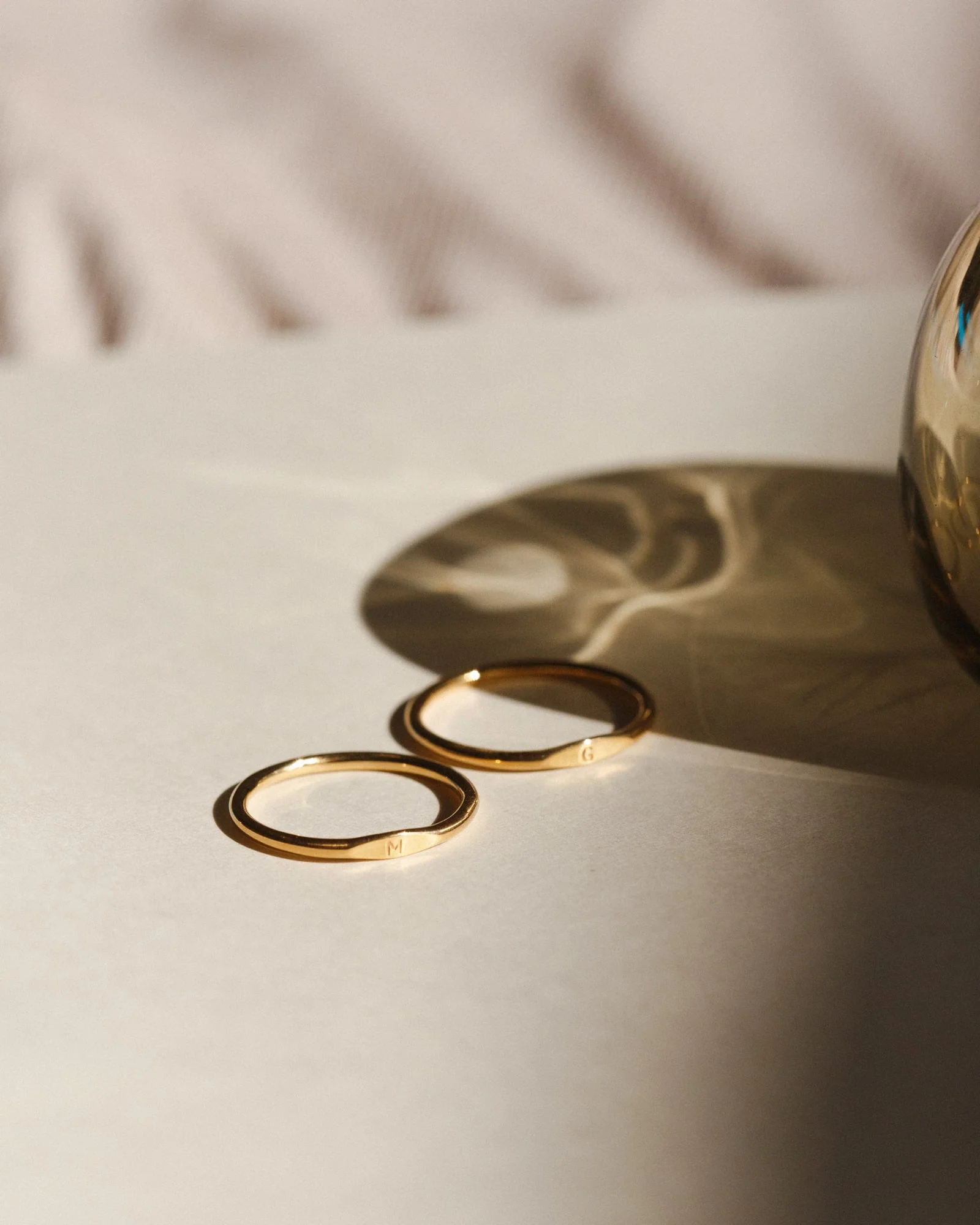Micro Signet Ring Trio Set - Image 3