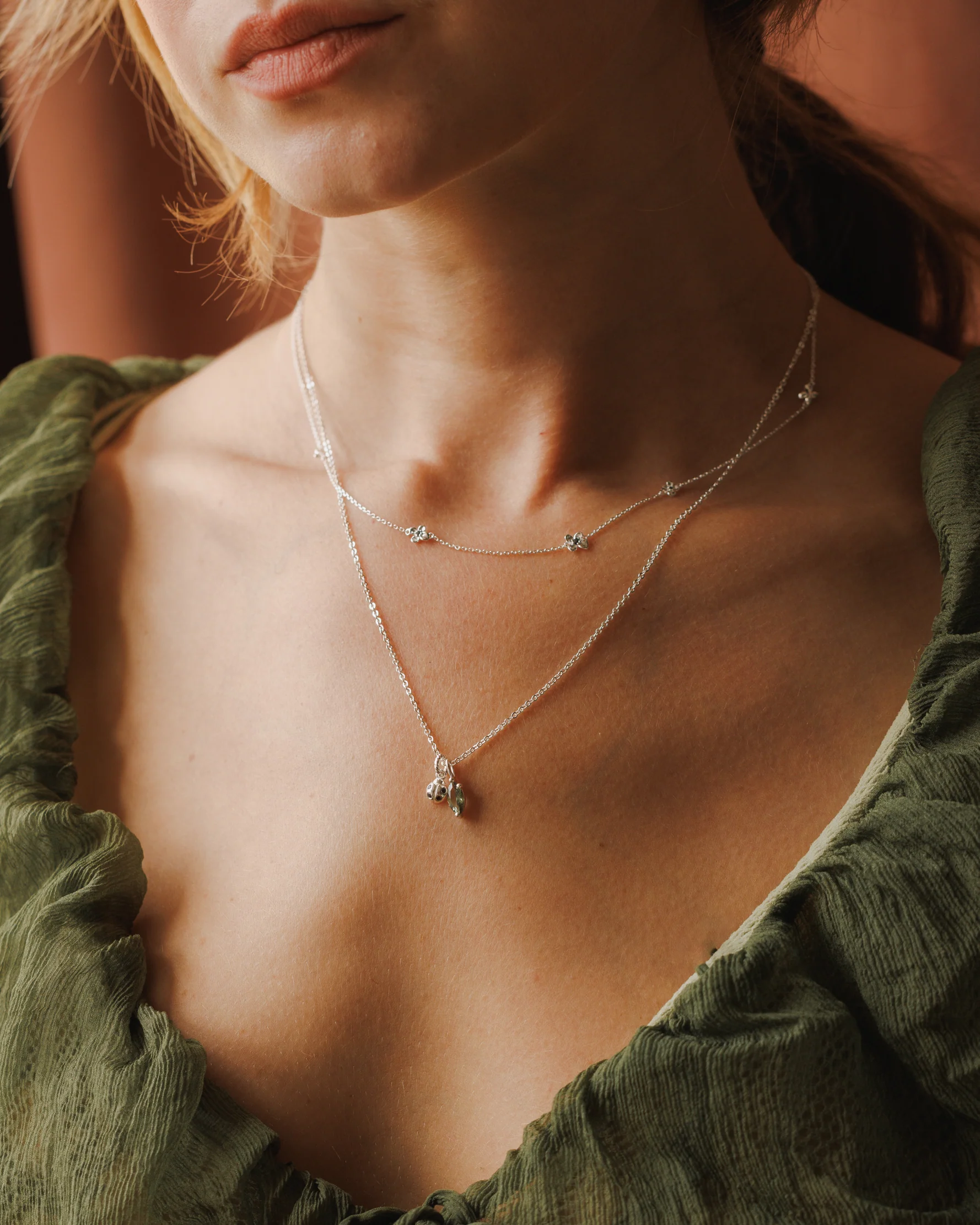 Midnight Blossom Necklace - Image 4