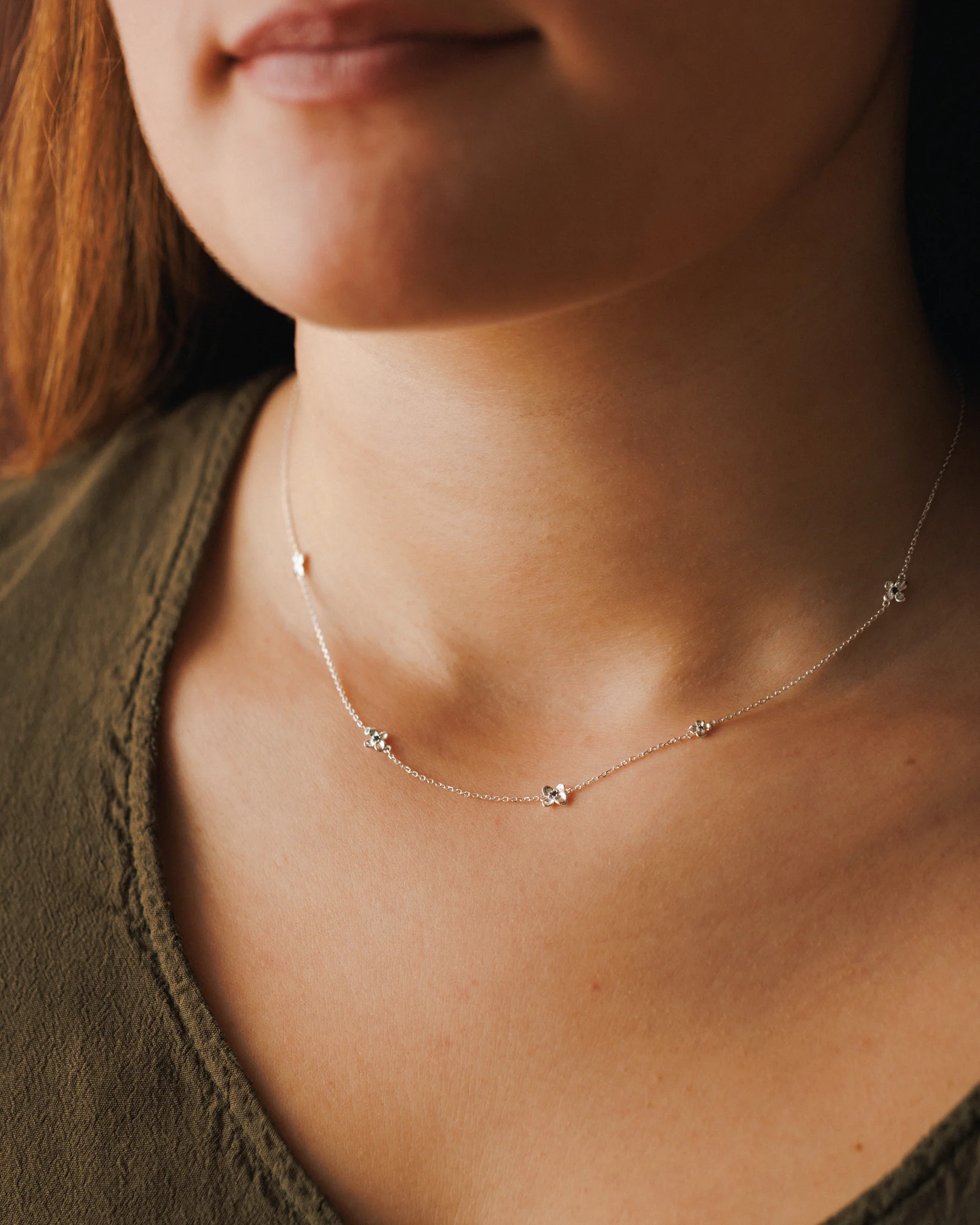 Midnight Blossom Necklace - Image 8