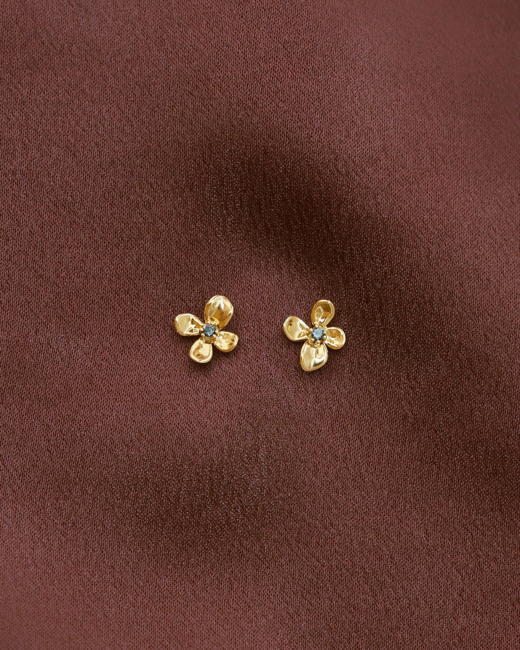 Midnight Blossom Studs