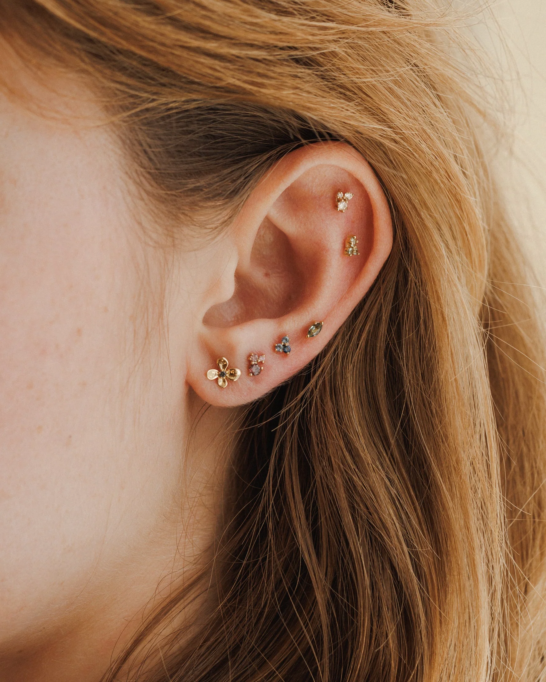 Midnight Blossom Studs - Image 4