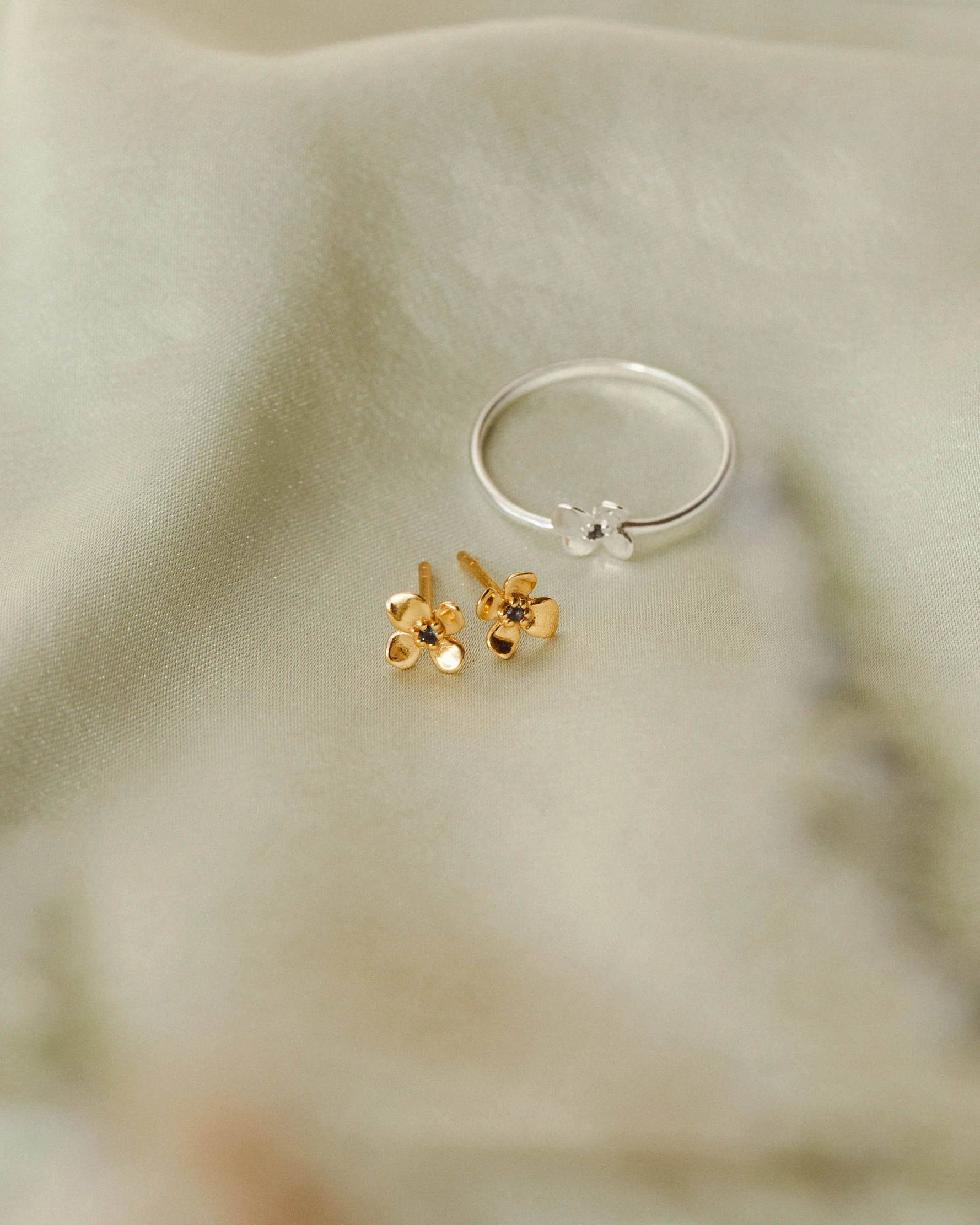 Midnight Blossom Studs - Image 7