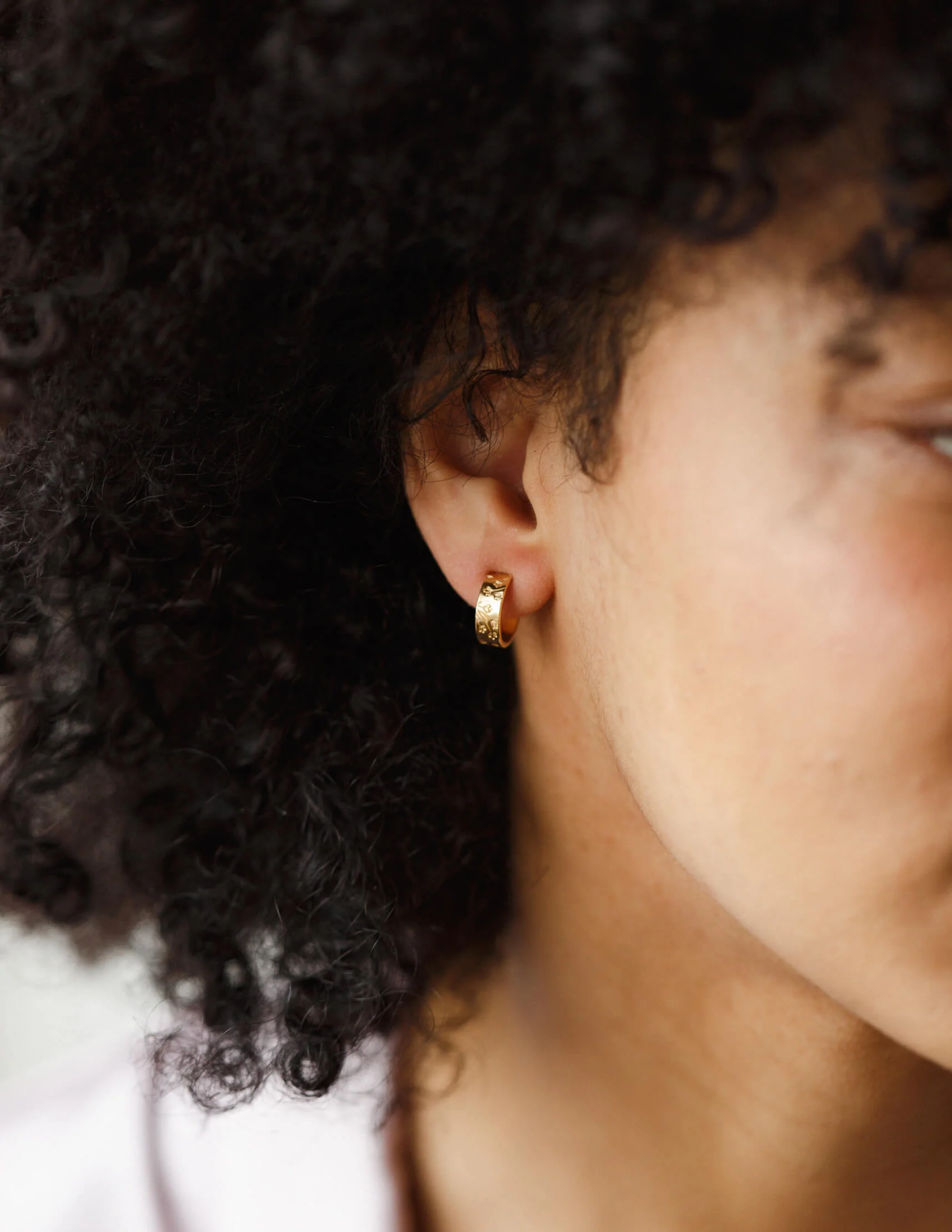 Mini Wildflower Hoops - Image 4