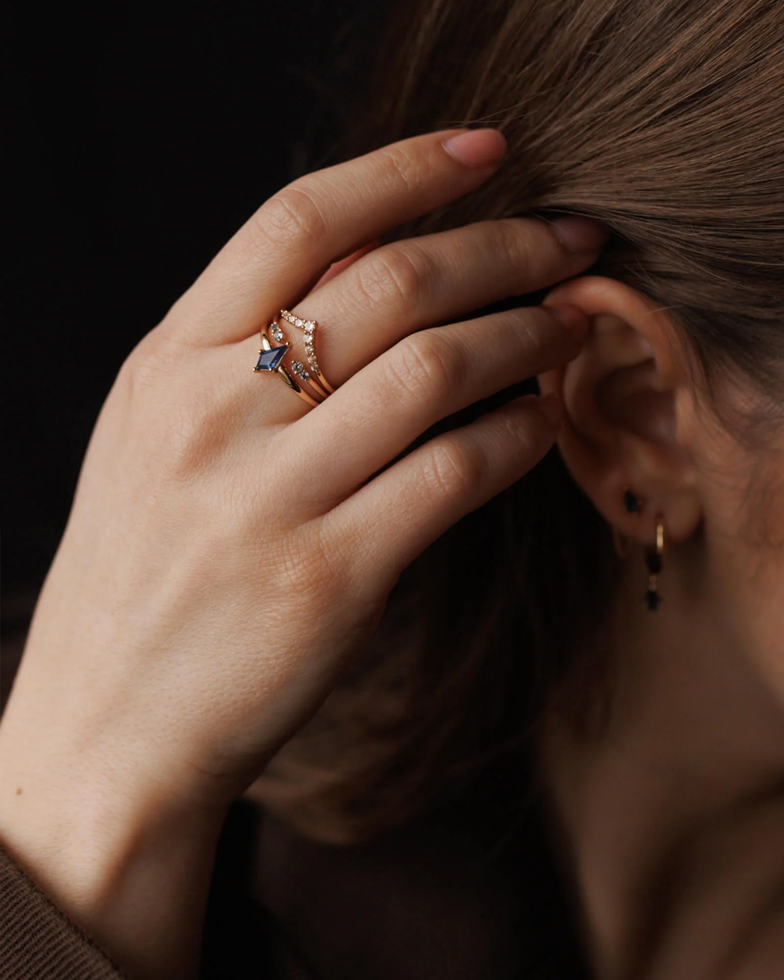 Moonlit Stacking Ring - Image 7