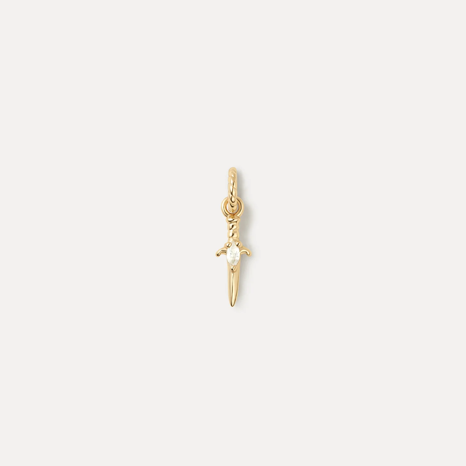 Moonstone Dagger Charm