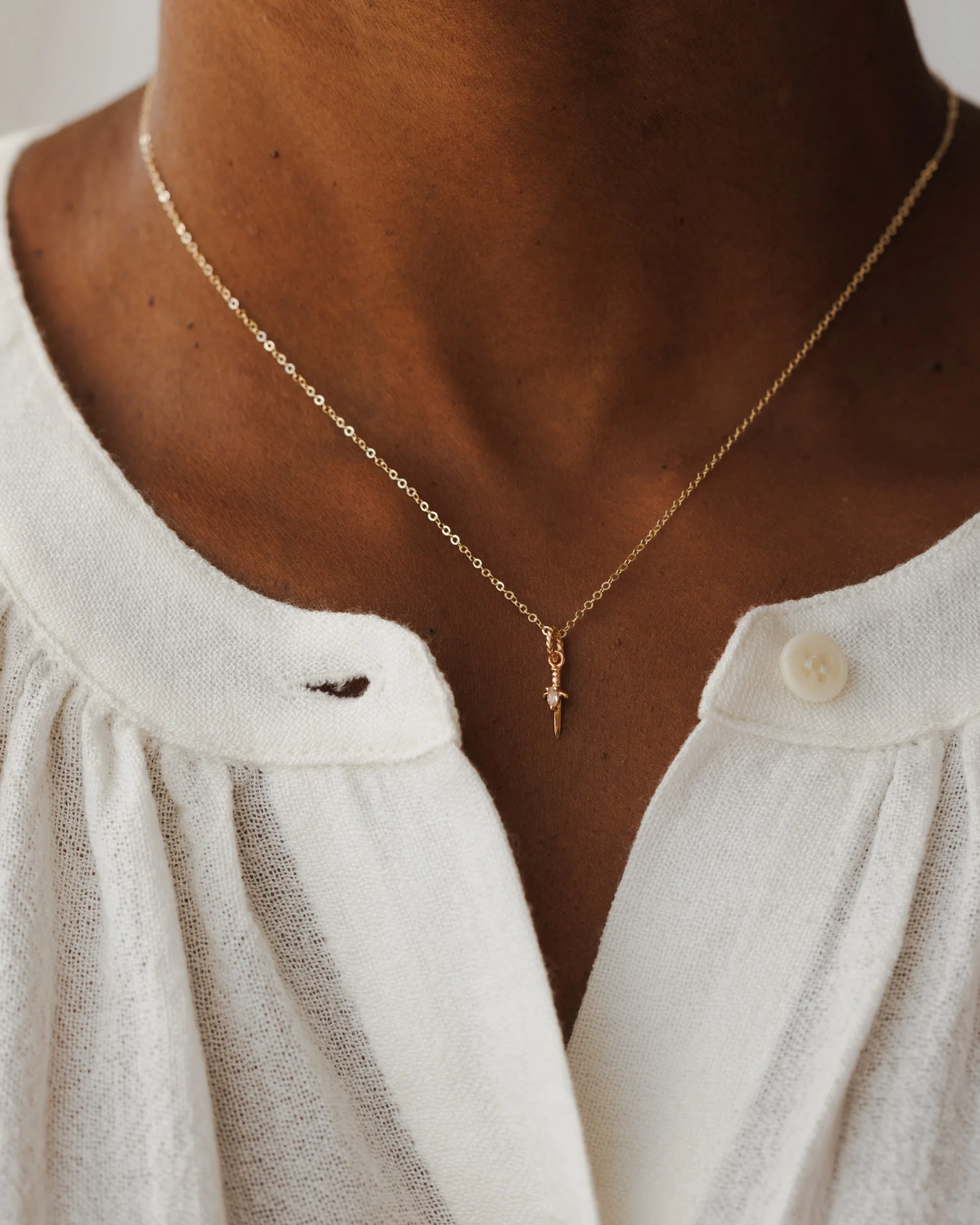 Moonstone Dagger Charm - Image 3