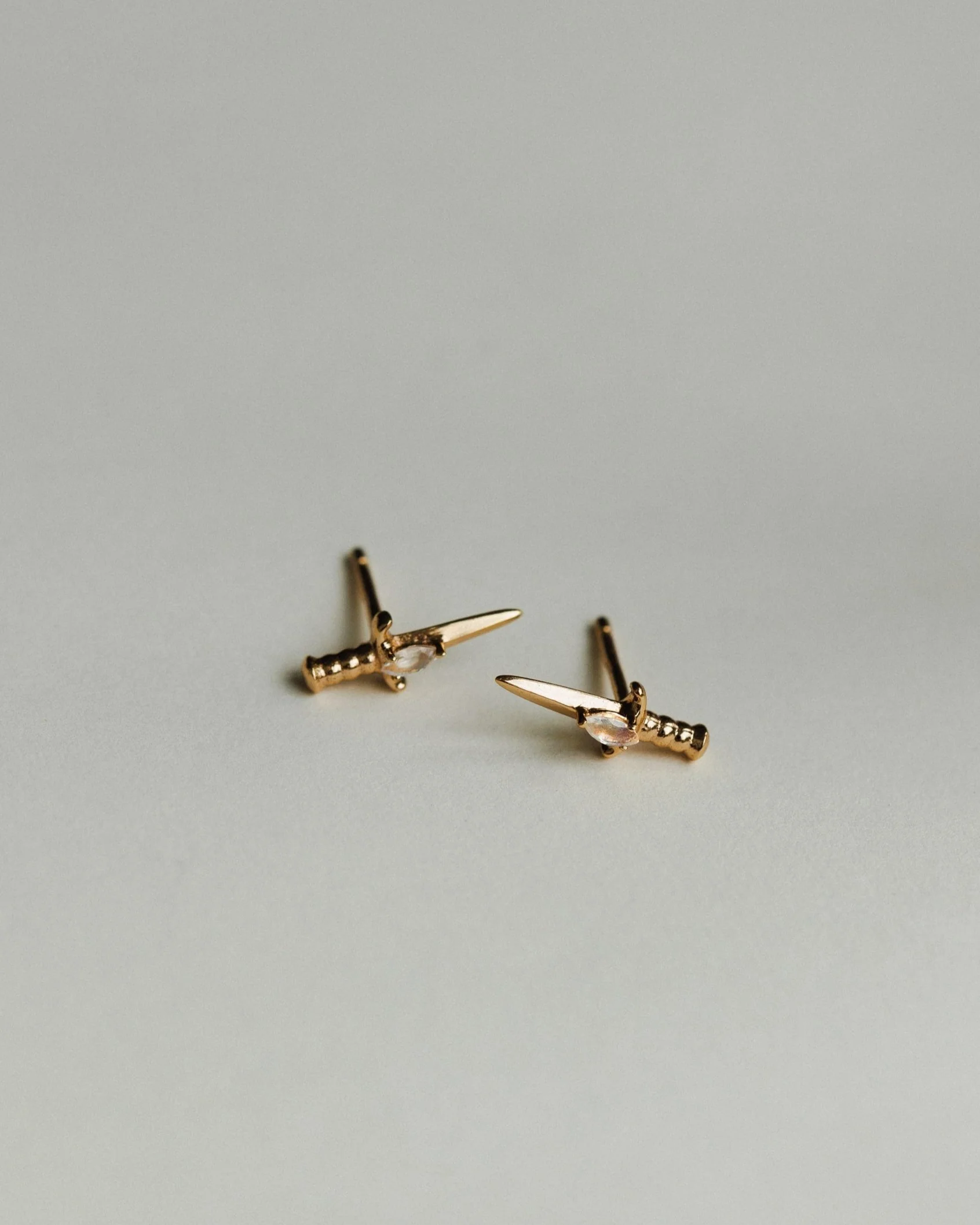 Moonstone Dagger Studs - Image 4