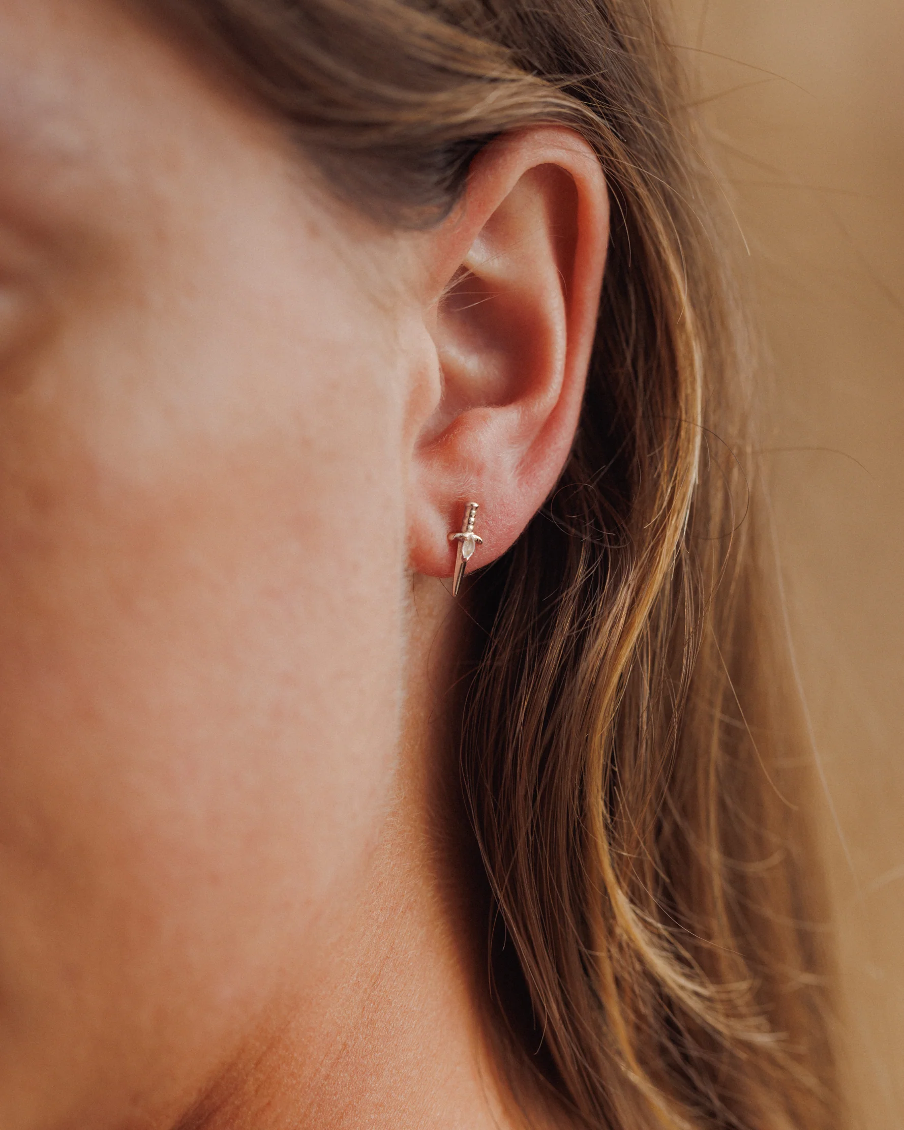 Moonstone Dagger Studs - Image 5