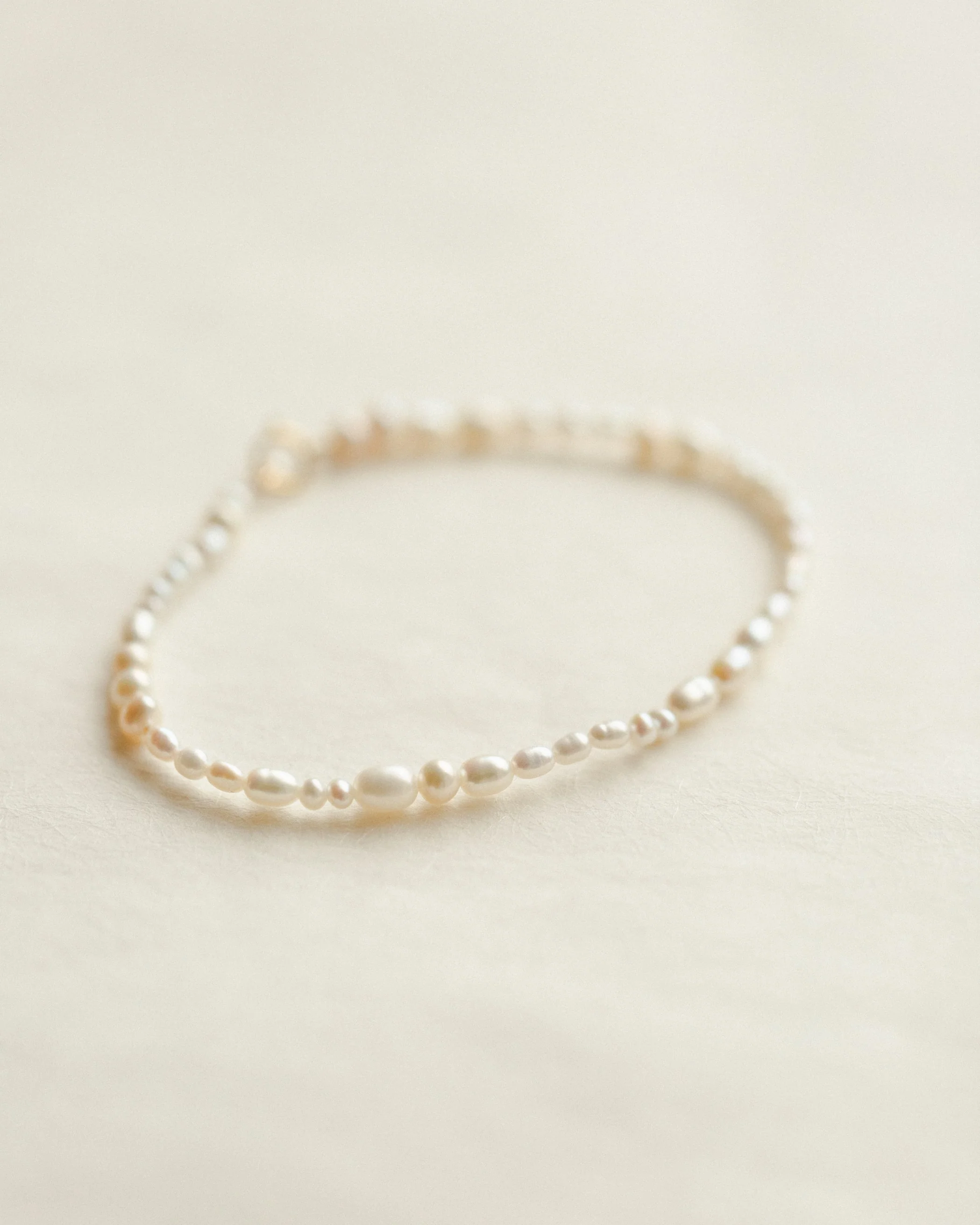 Organic Pearl Strand Bracelet - Image 3