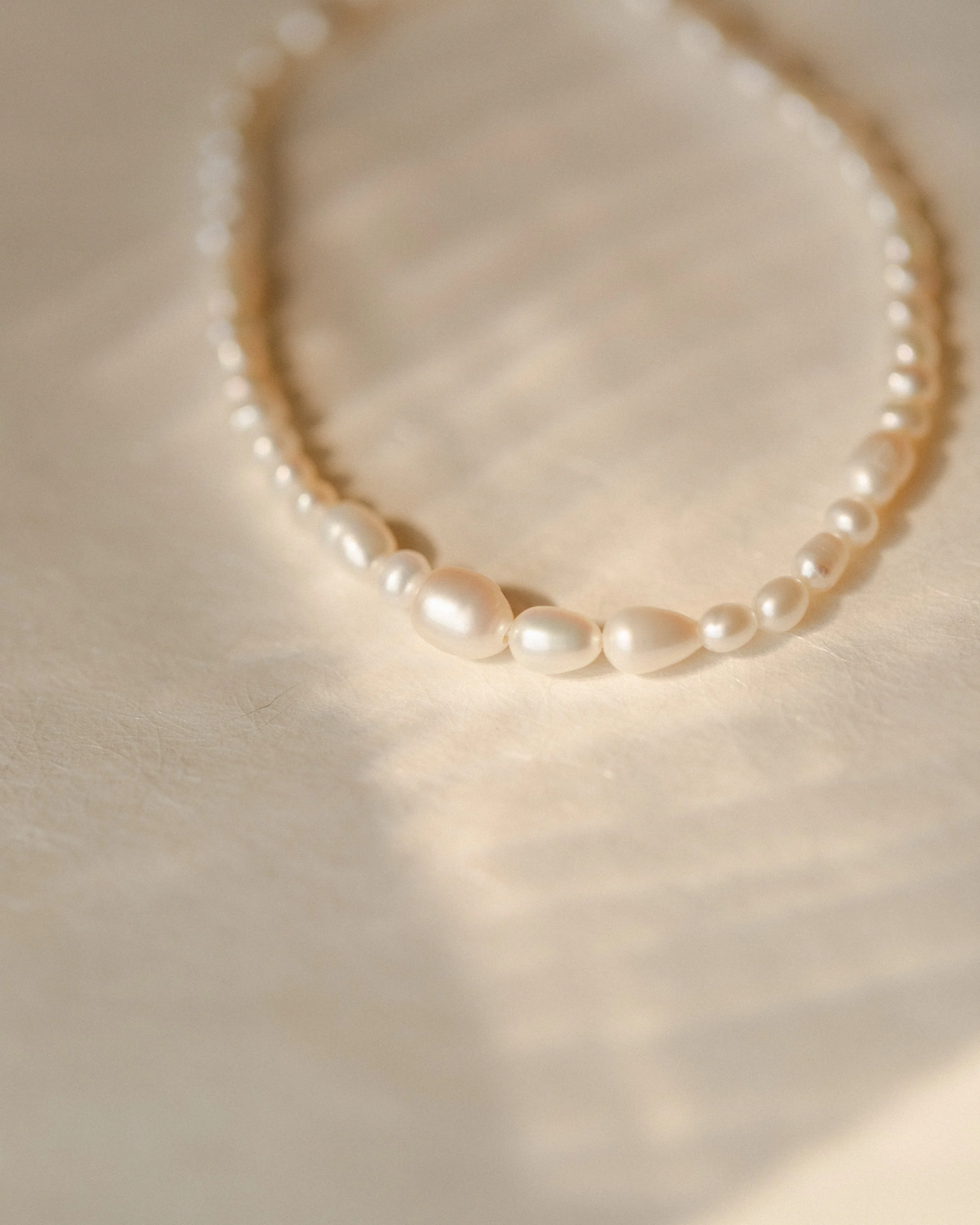 Organic Pearl Strand Bracelet - Image 6