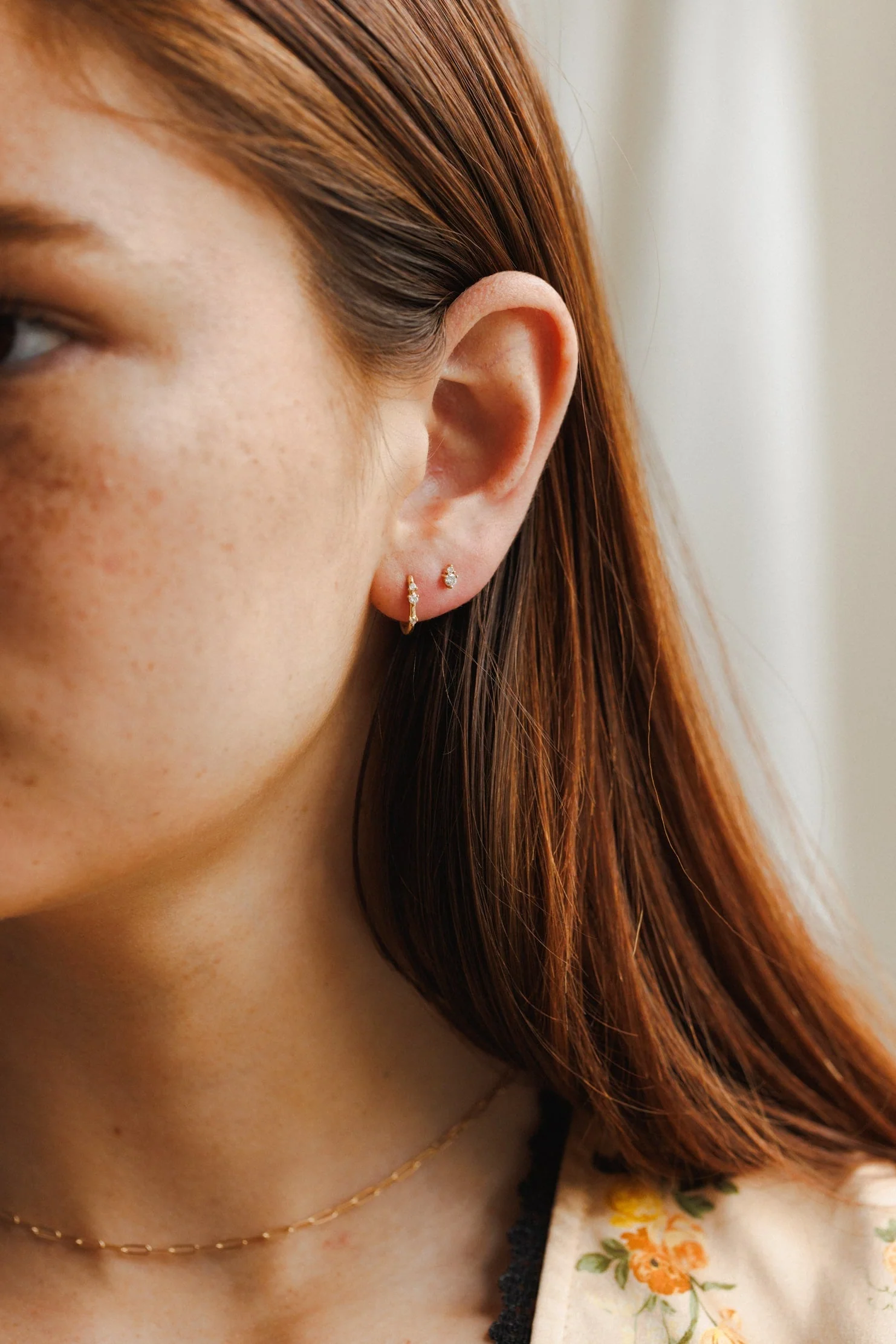 Orion Diamond Hoops - Image 6