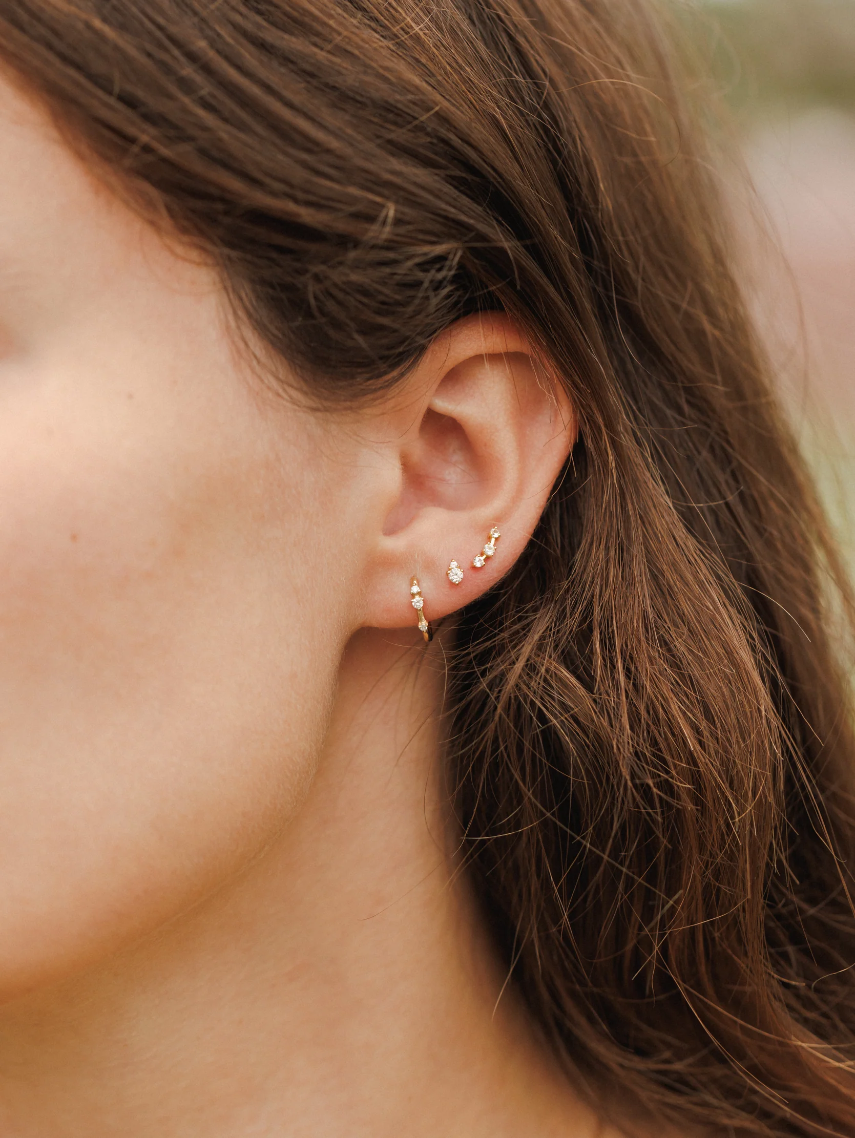 Orion Diamond Hoops - Image 8