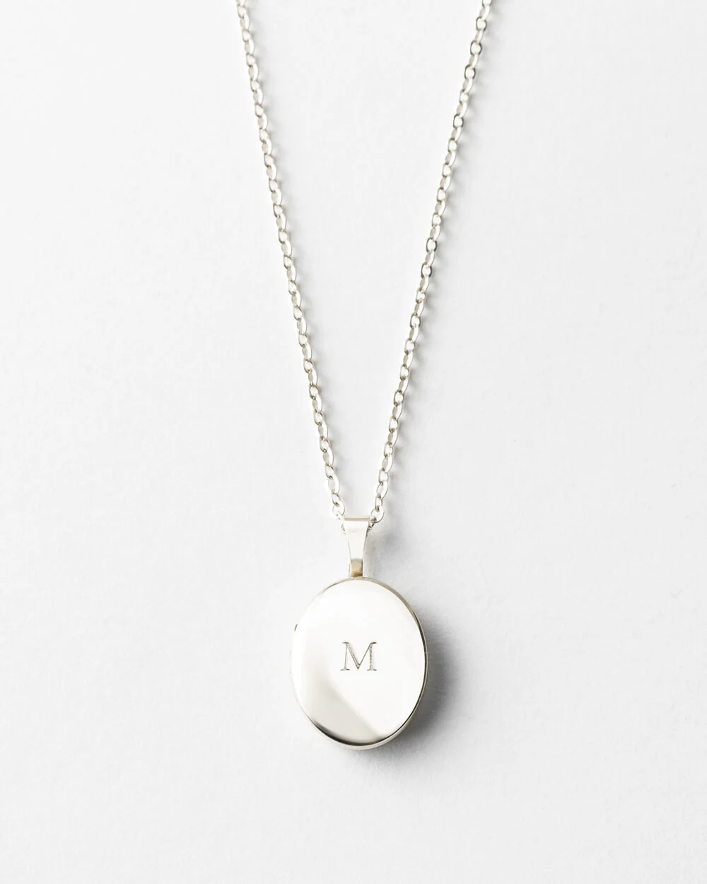 Oval Locket Necklace - Image 2