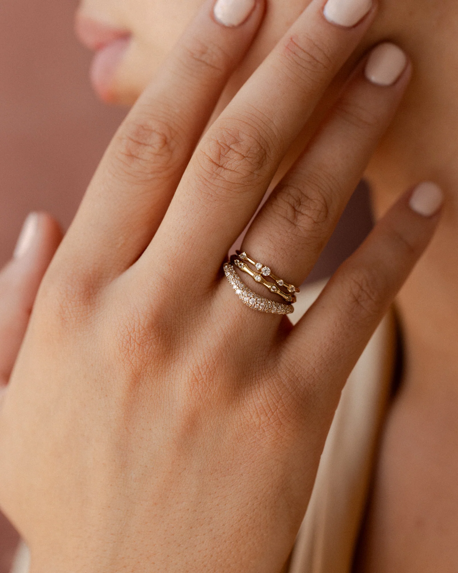 Pavé Flow Ring - Image 5