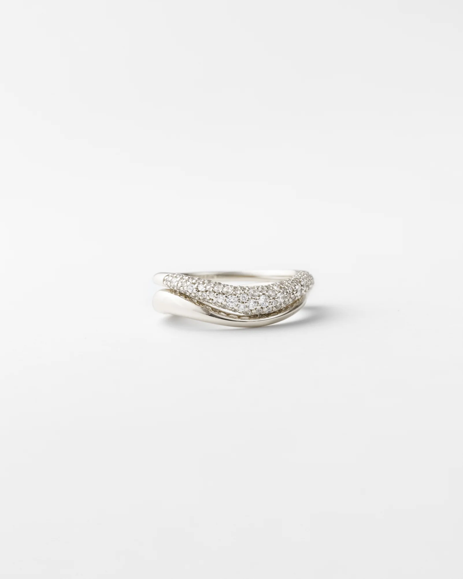 Pavé Flow Ring Set - Image 2