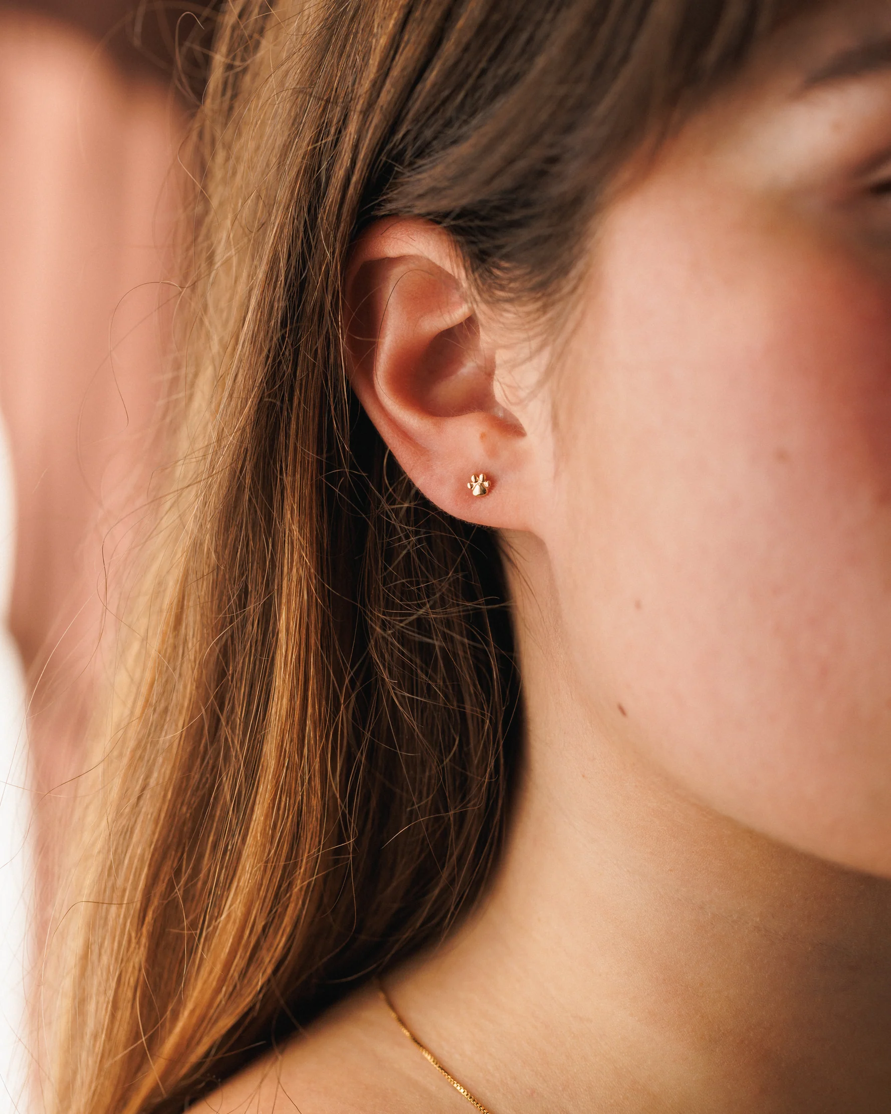 Paw Print Studs - Image 3